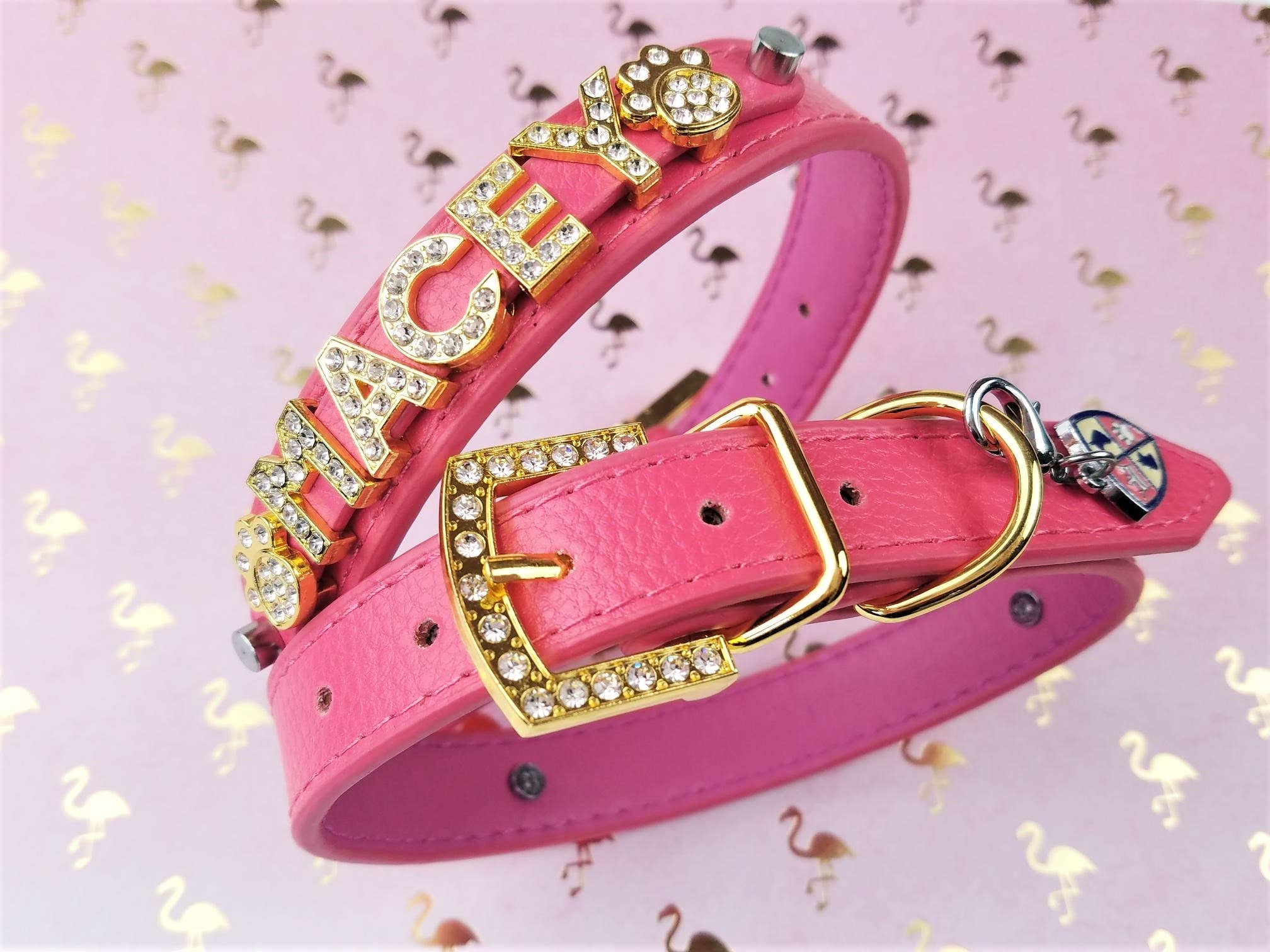 Personalized Pet Collar | Gold Luxe - 6 color choices House of FurBaby
