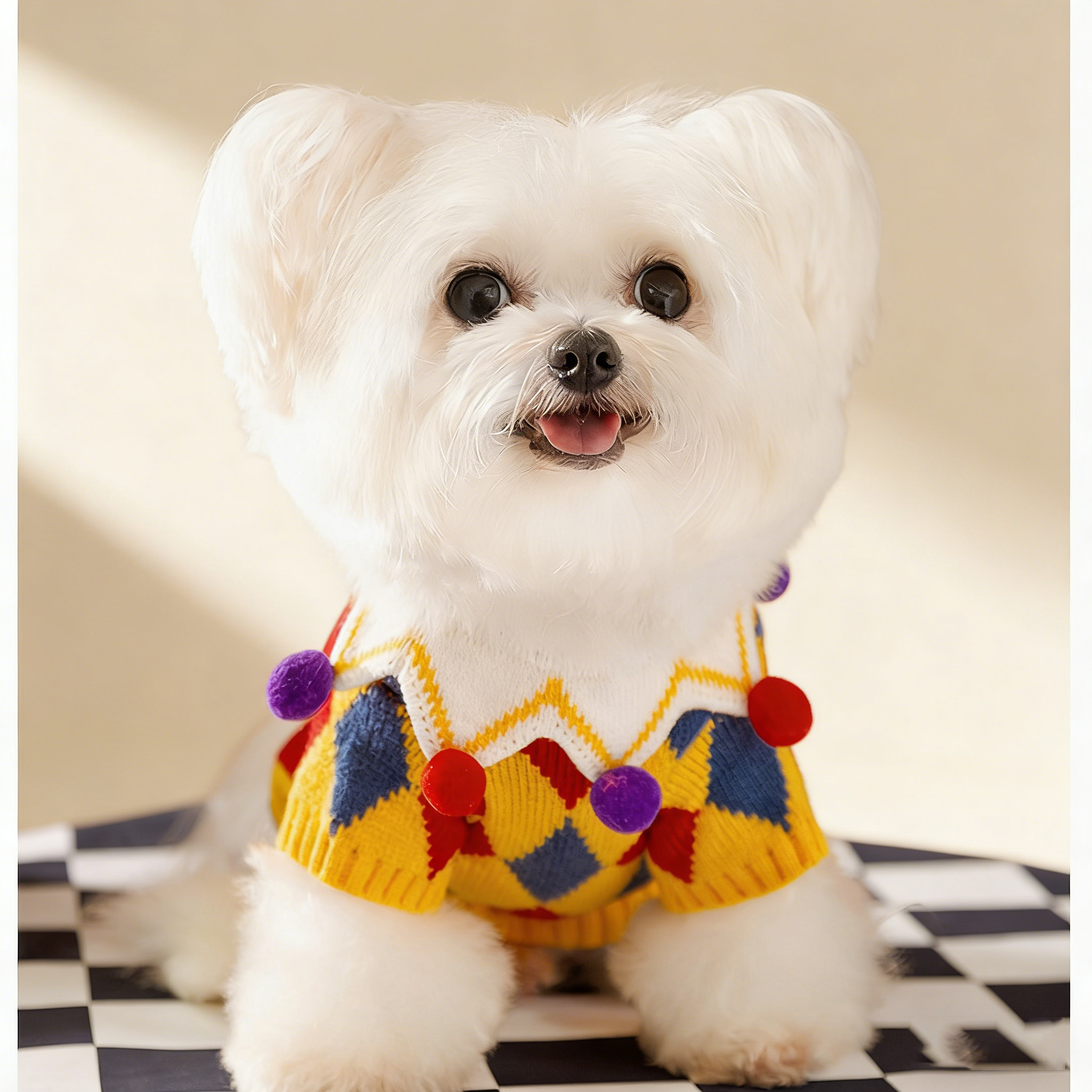 Funny Circus Dog Holiday Outfit_CWMM12112 PAWPAWwholesale