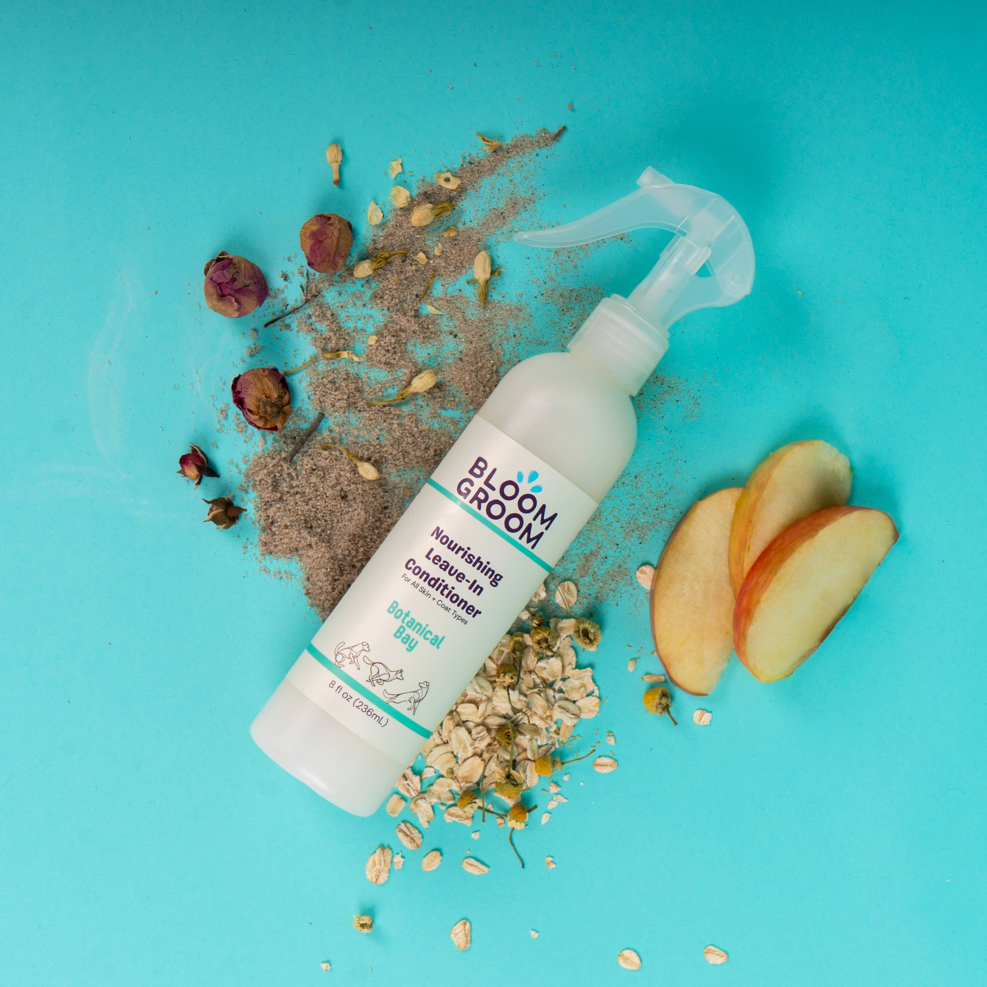 Leave-In Conditioning Spray For Dogs, Botanical Bay Bloom Groom