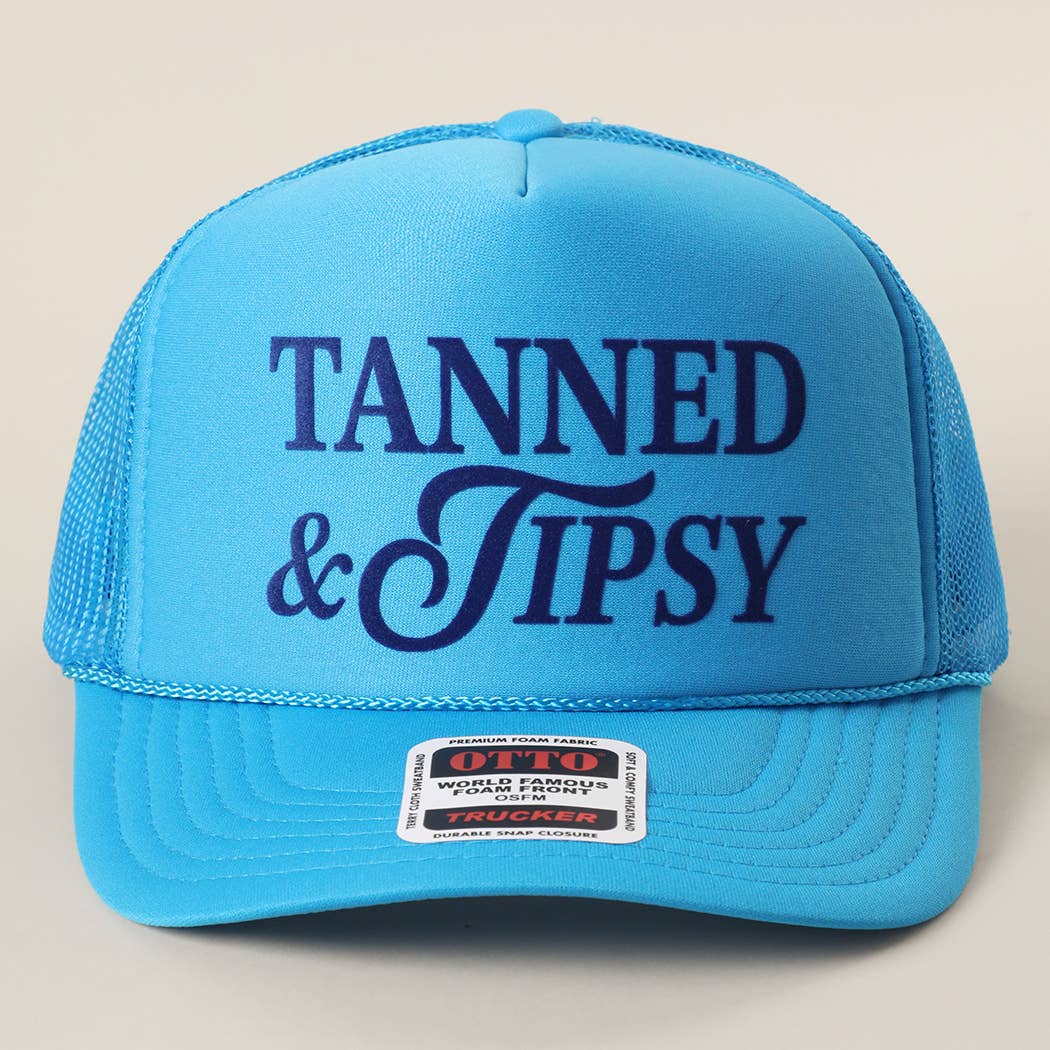 TANNED & TIPSY Foam Trucker Hat Fashion City