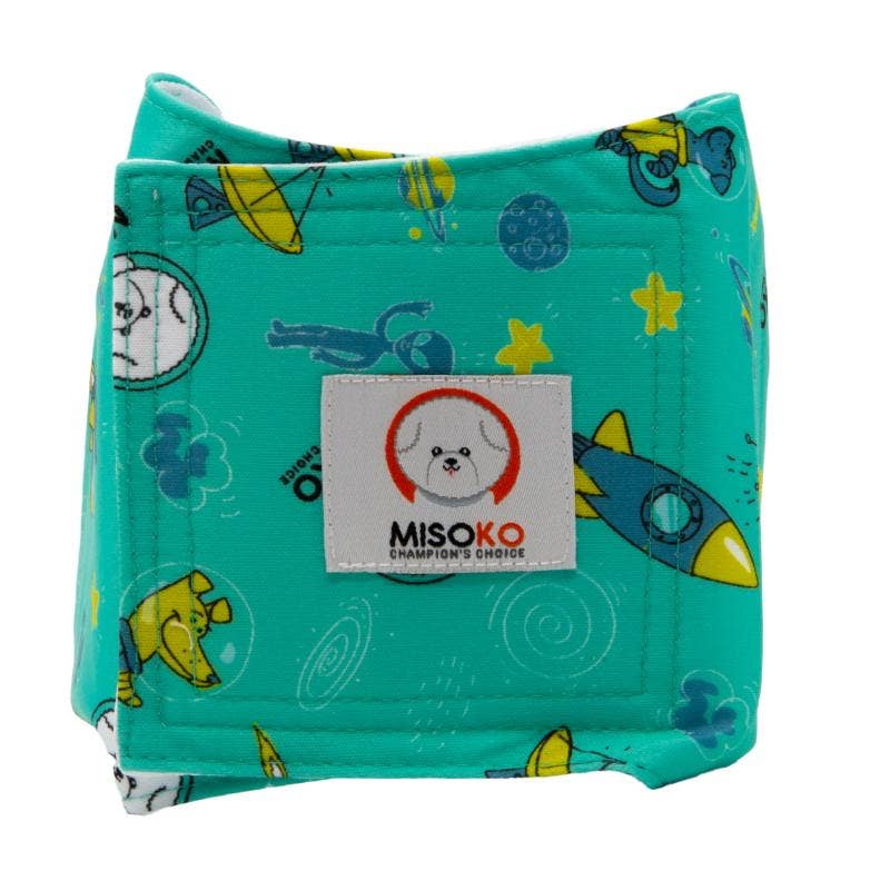 Washable Male Dog Diapers – 3 Pack Adjustable Belly Wraps KIKA USA