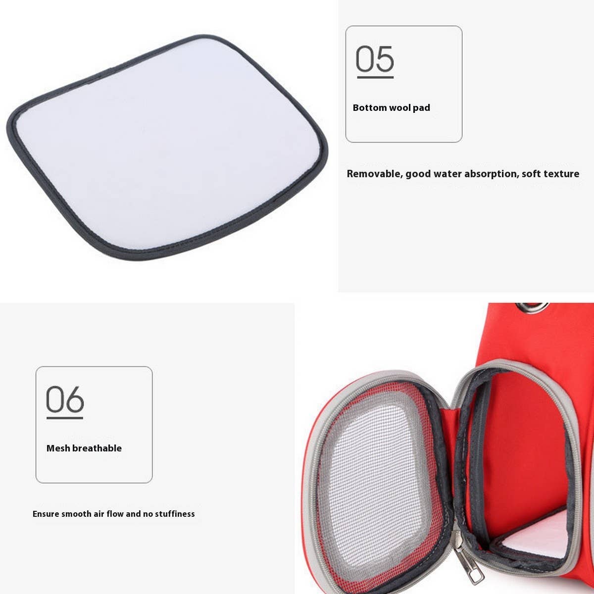 Clear Dome Pet Backpack Carrier for Cats & Dog_CWMM6030