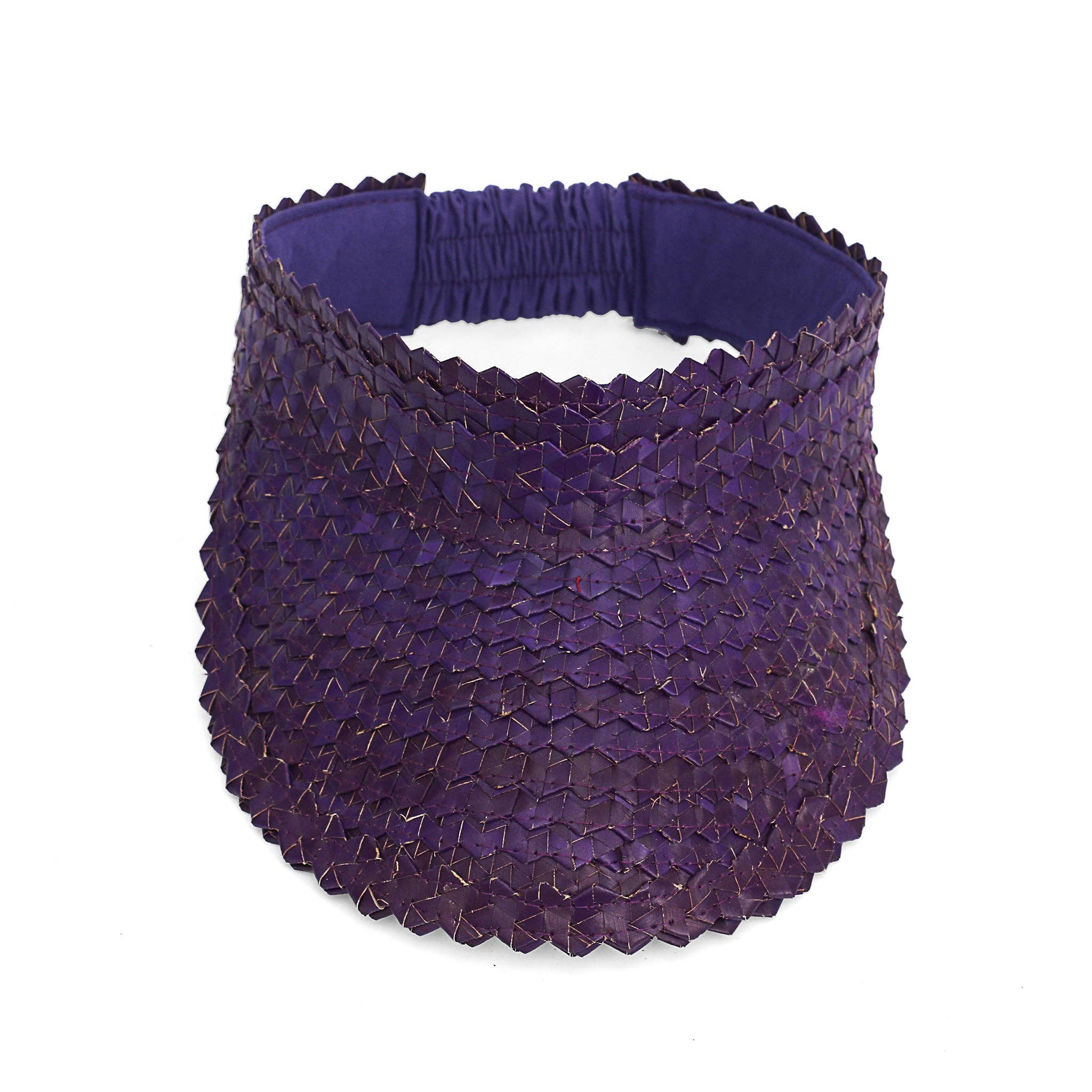 Island Hopper Straw Rattan Visor Hat The Artisan and Company