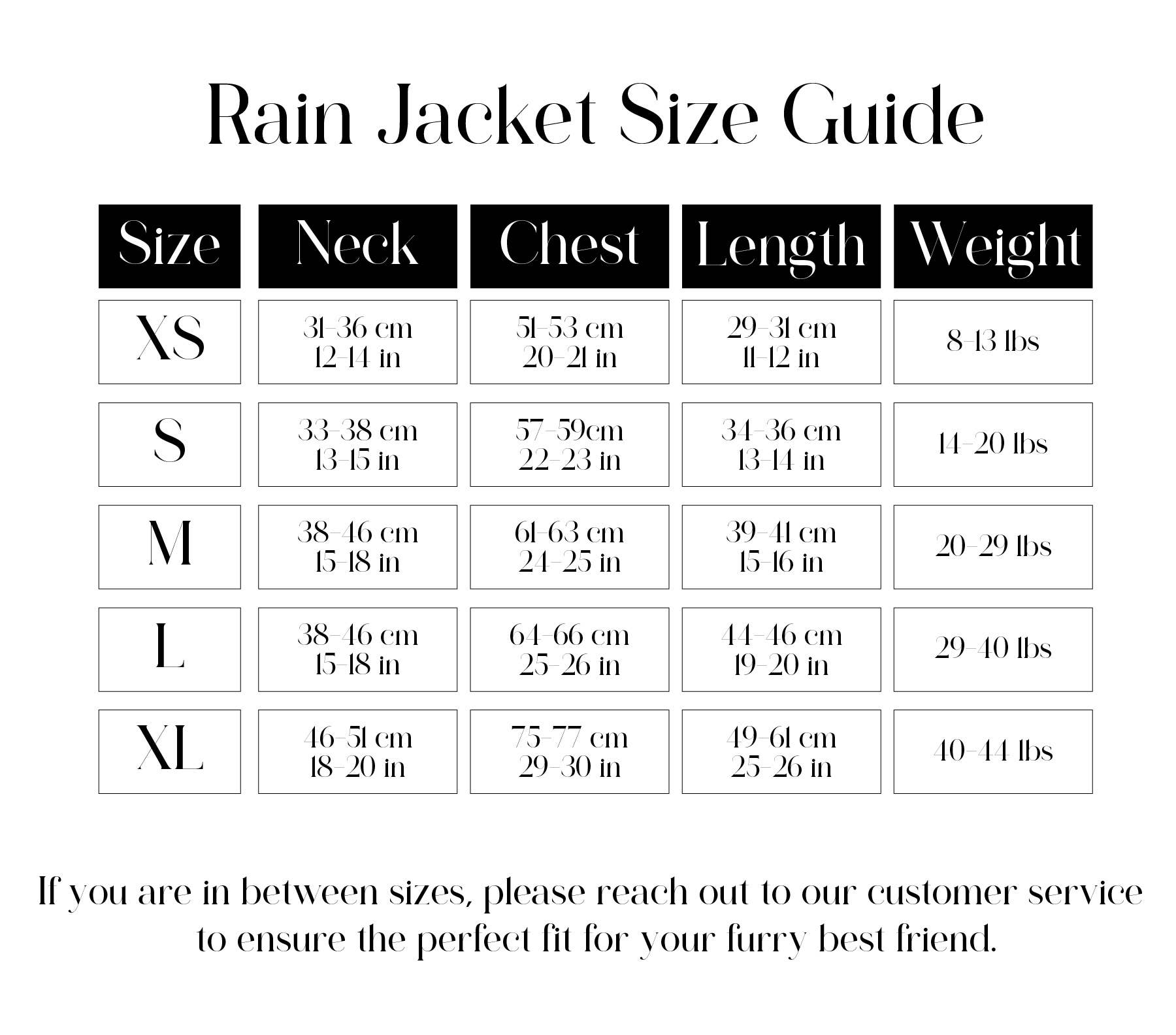 Leaf Dog Rain Jacket Stella & Oscar