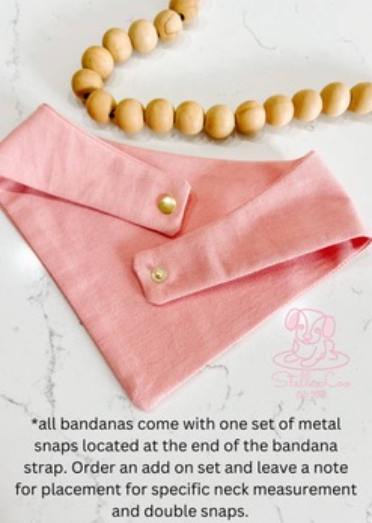 Heart Cheetah Fall Dog Bandana, Metal SnapOn Pet Collar