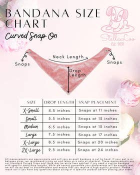 Brewery Buddy Reversible Dog Bandana, Metal SnapOn Pet Scarf