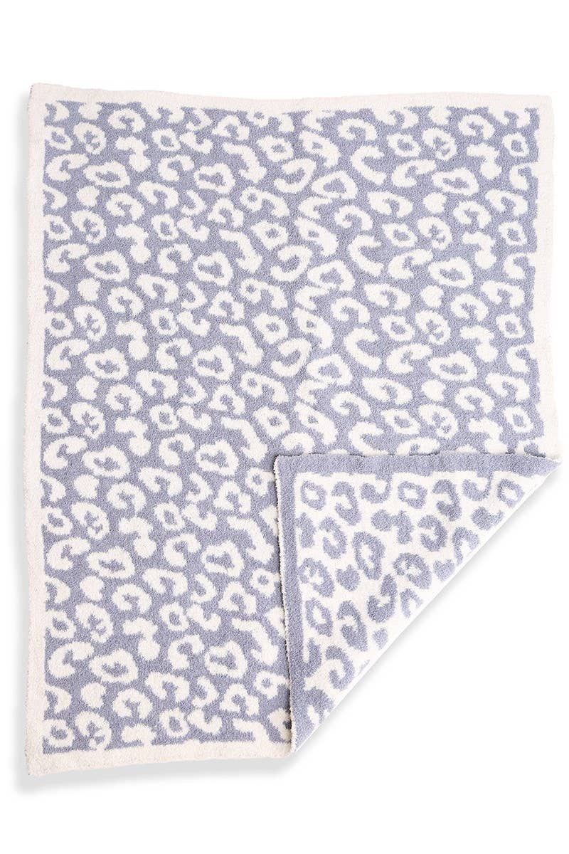 Pet Leopard Print Luxury Soft Throw Blanket
