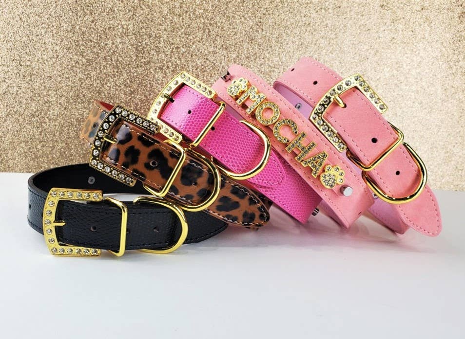 Personalized Pet Collar | Gold Luxe - 6 color choices House of FurBaby