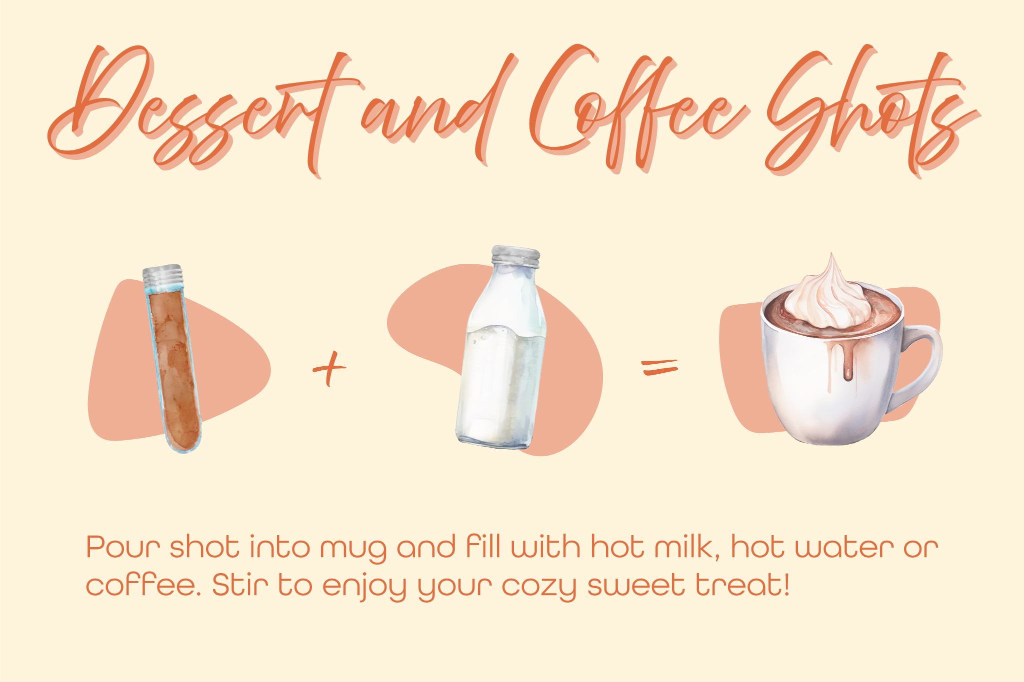 Coffee & Dessert Mix Shots Mixology