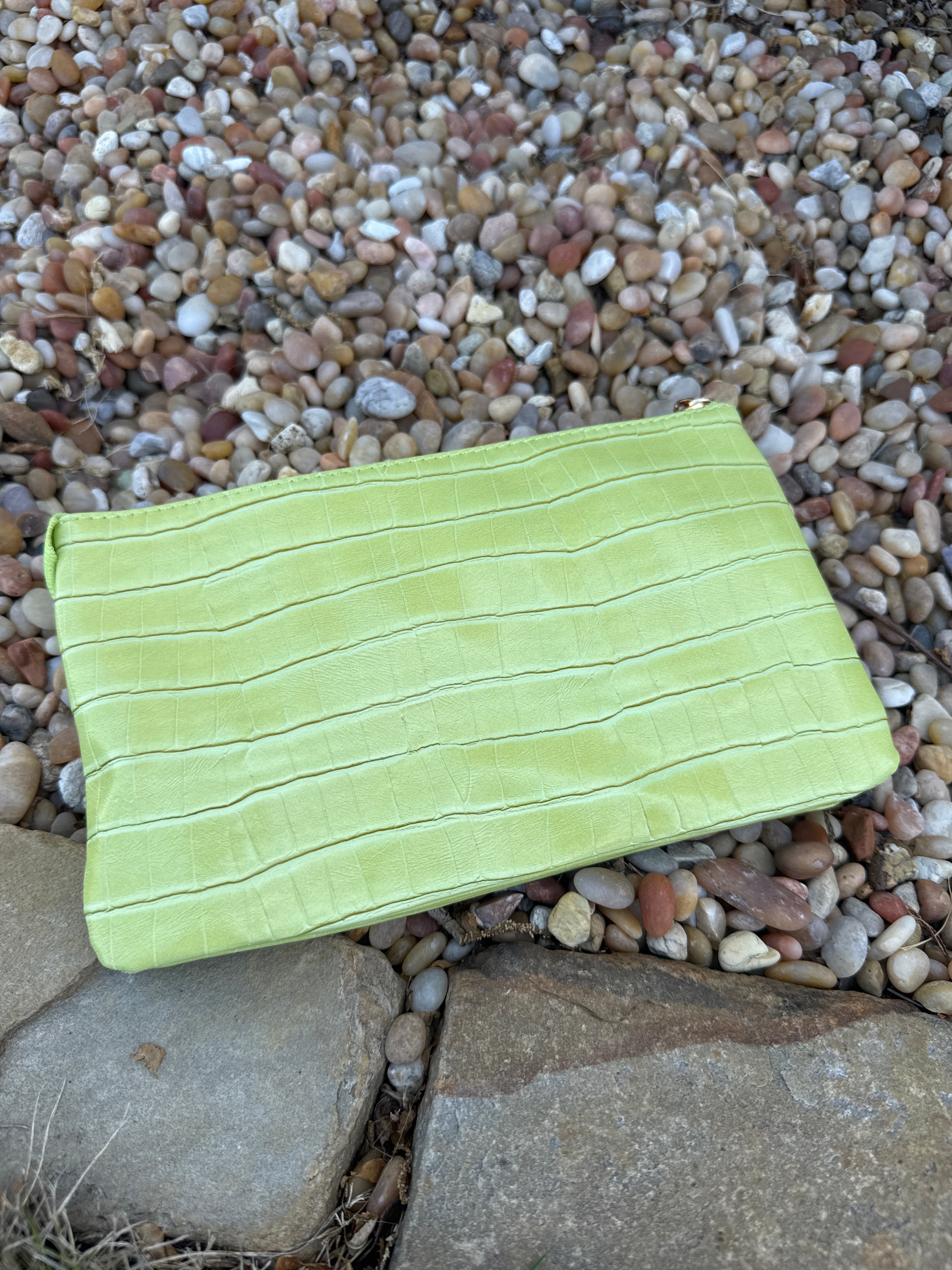 Lime Green Clutch The Bougie Pet Boutique