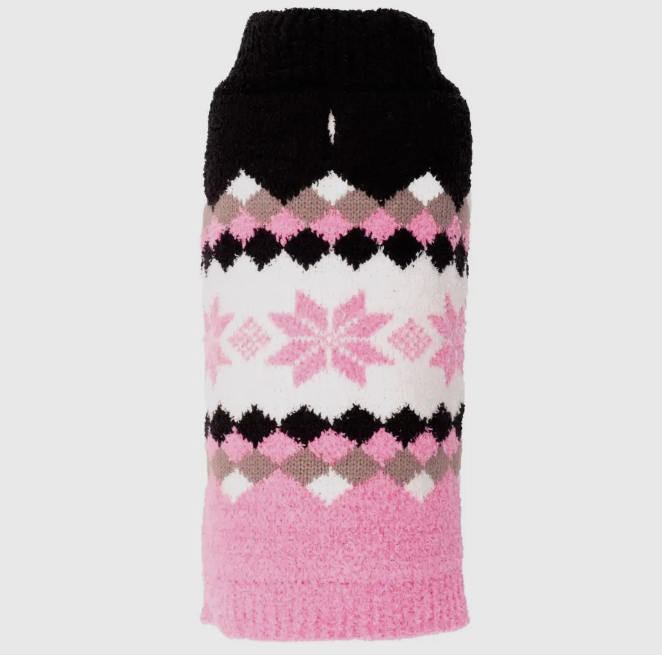 Pink Snowflake Sweater