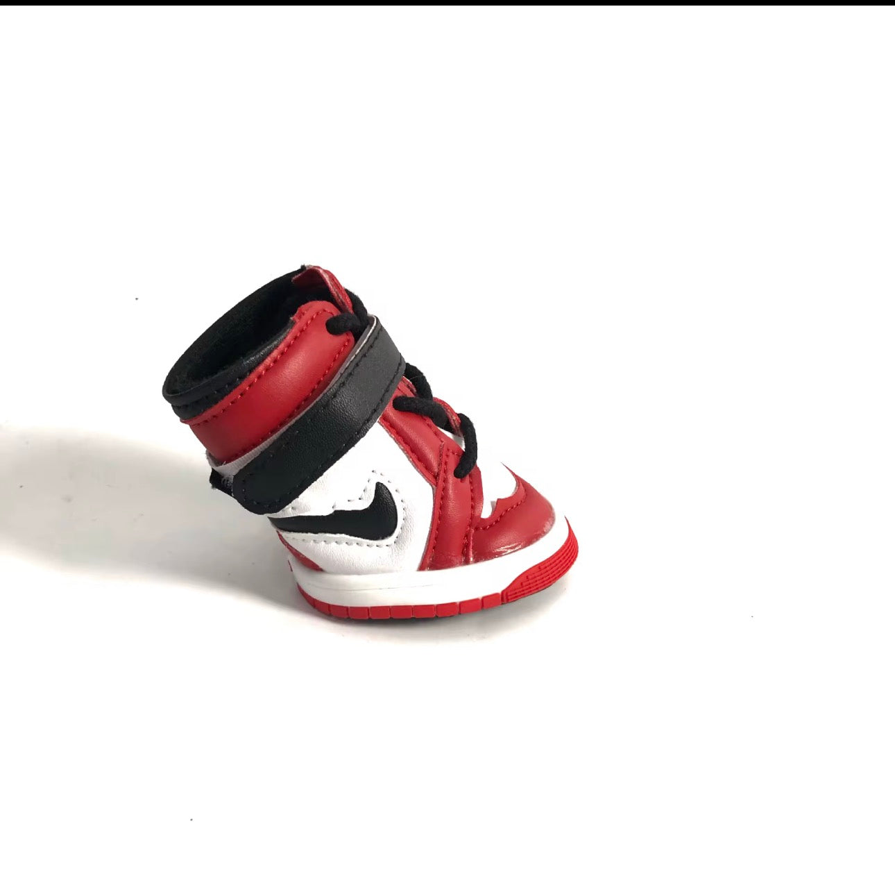 Red Swooshies Shoes The Bougie Pet Boutique