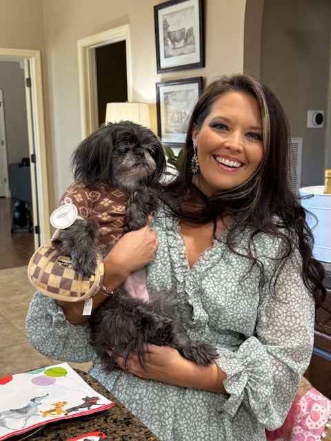 Chewy Vuiton Sweater - The Bougie Pet Boutique