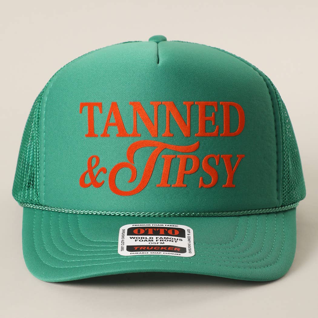 TANNED & TIPSY Foam Trucker Hat Fashion City