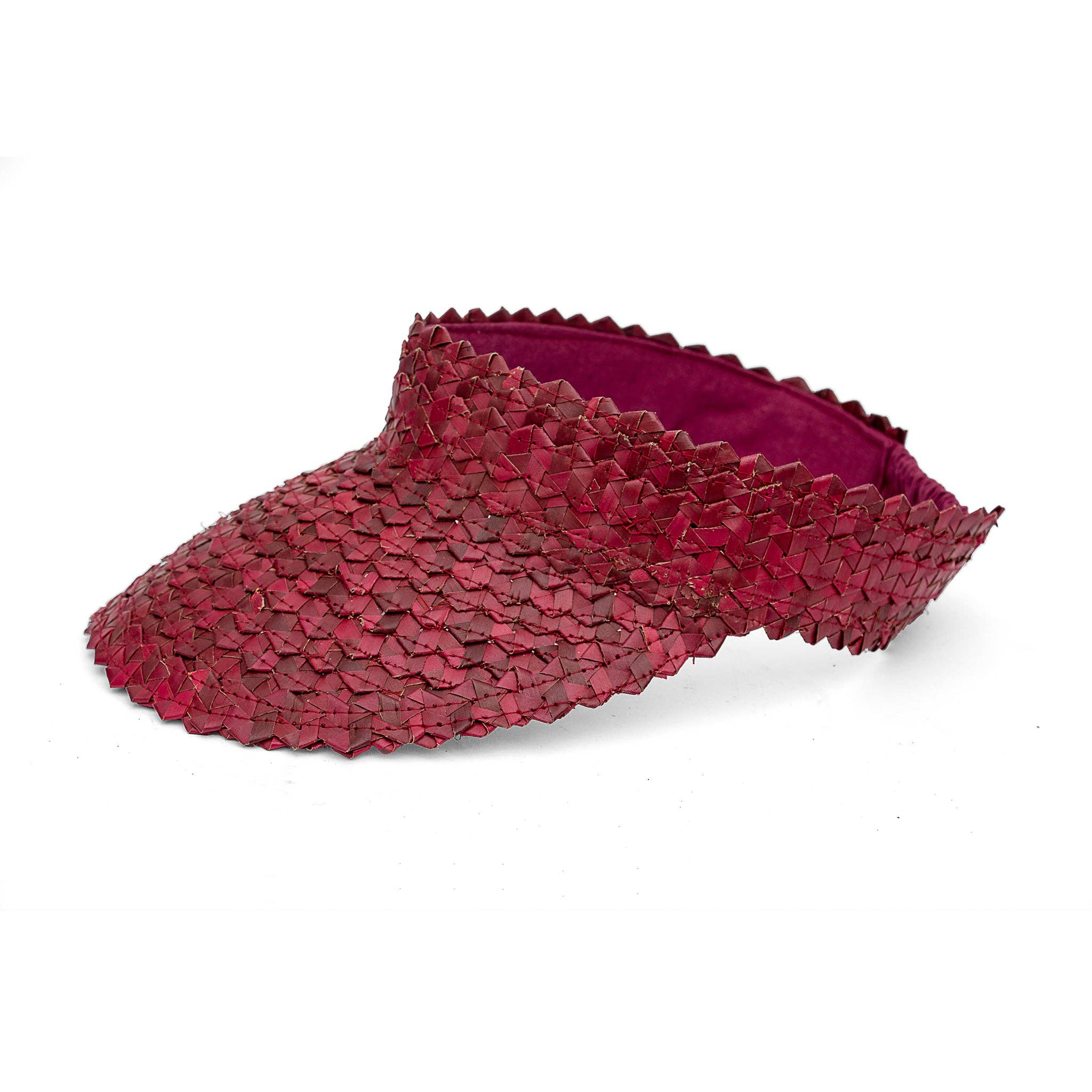 Island Hopper Straw Rattan Visor Hat The Artisan and Company