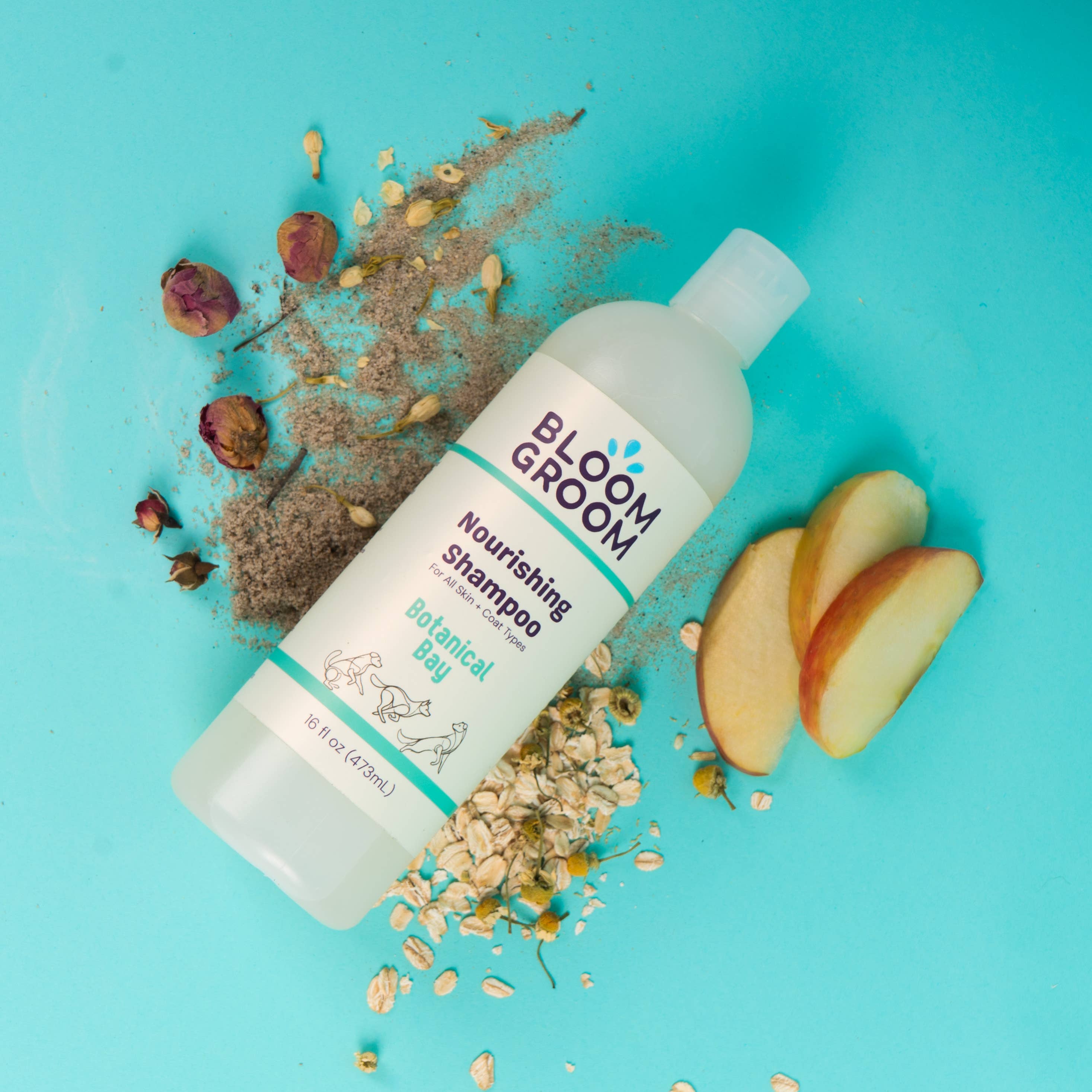 Nourishing Shampoo For Dogs, Botanical Bay Bloom Groom