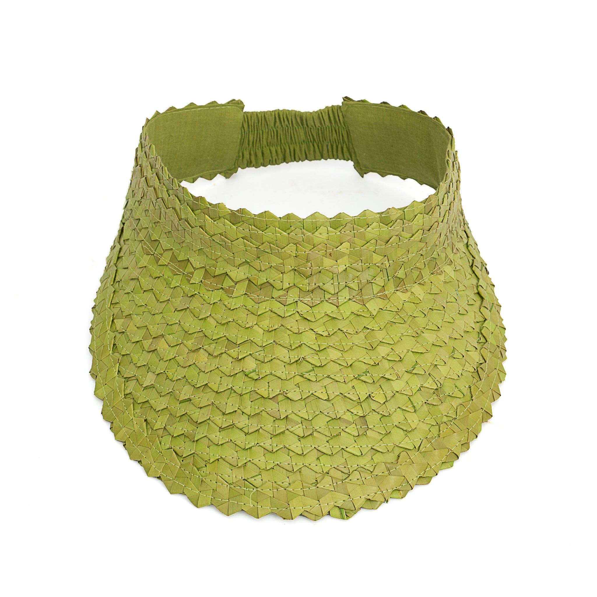 Island Hopper Straw Rattan Visor Hat The Artisan and Company