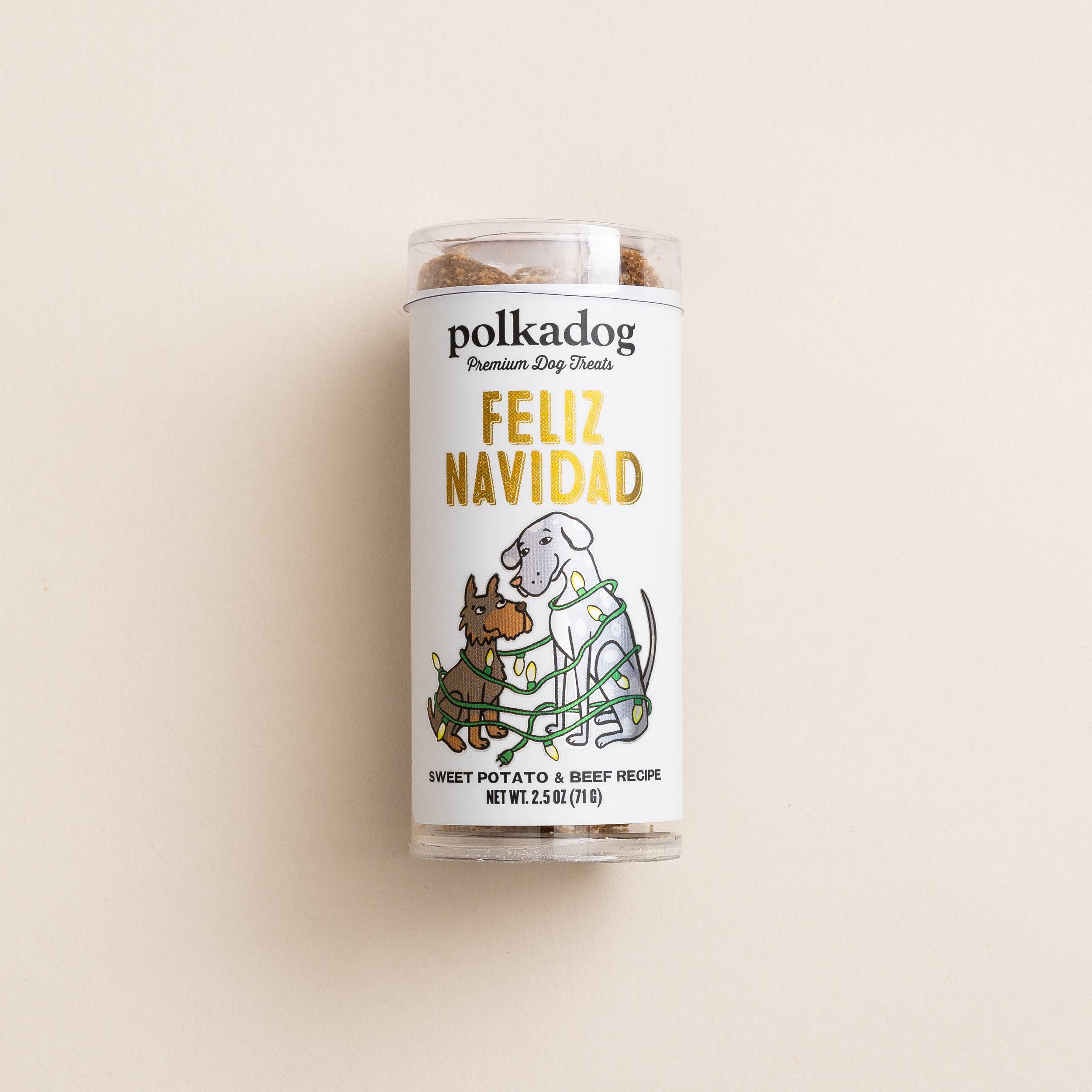 Holiday Mini Tube: Feliz Navidad - Dog Treats