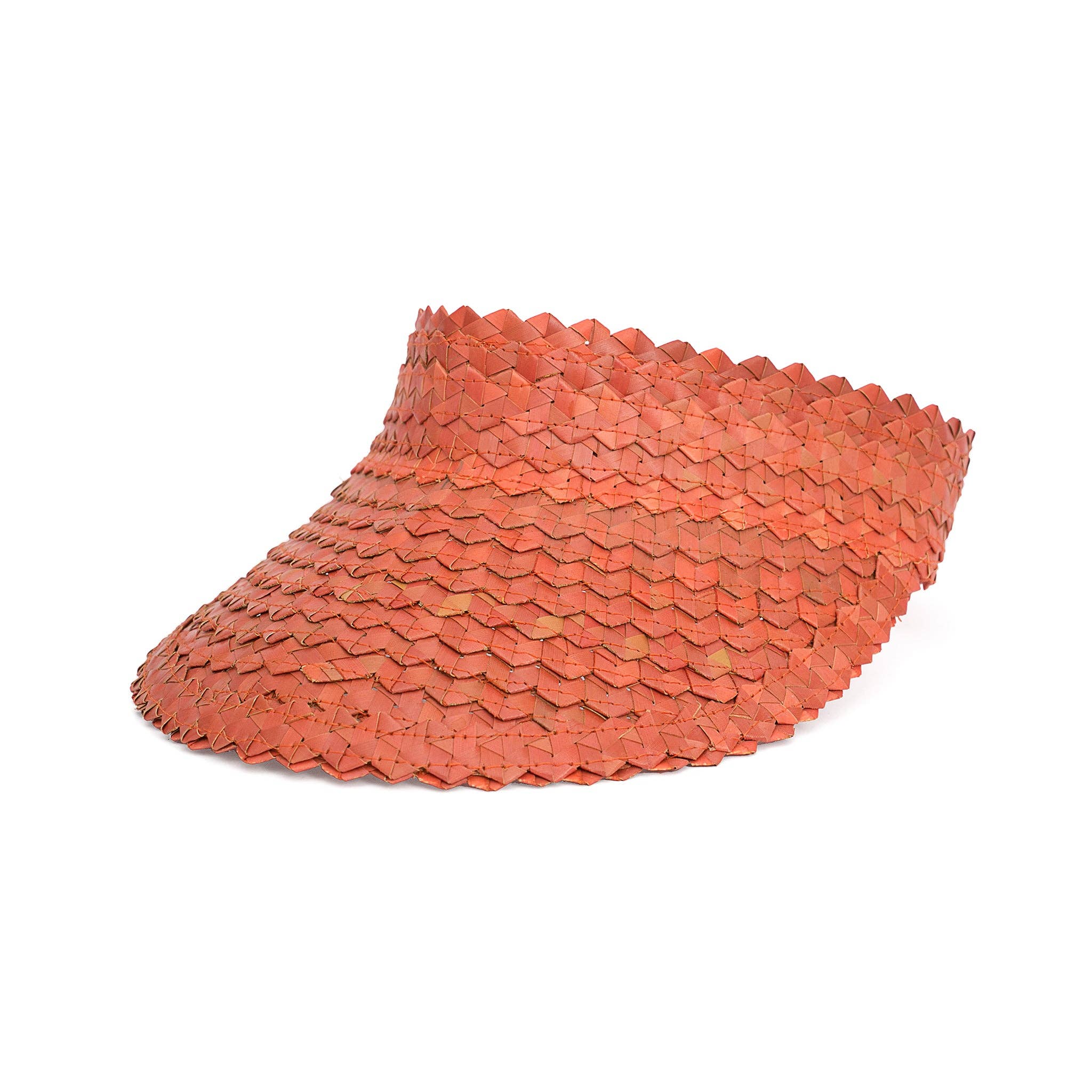 Island Hopper Straw Rattan Visor Hat The Artisan and Company