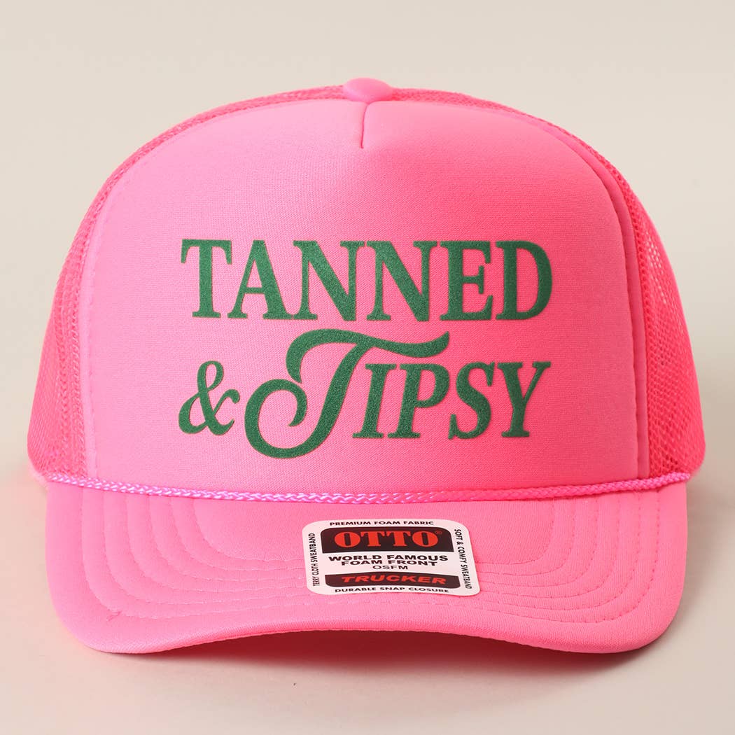 TANNED & TIPSY Foam Trucker Hat Fashion City