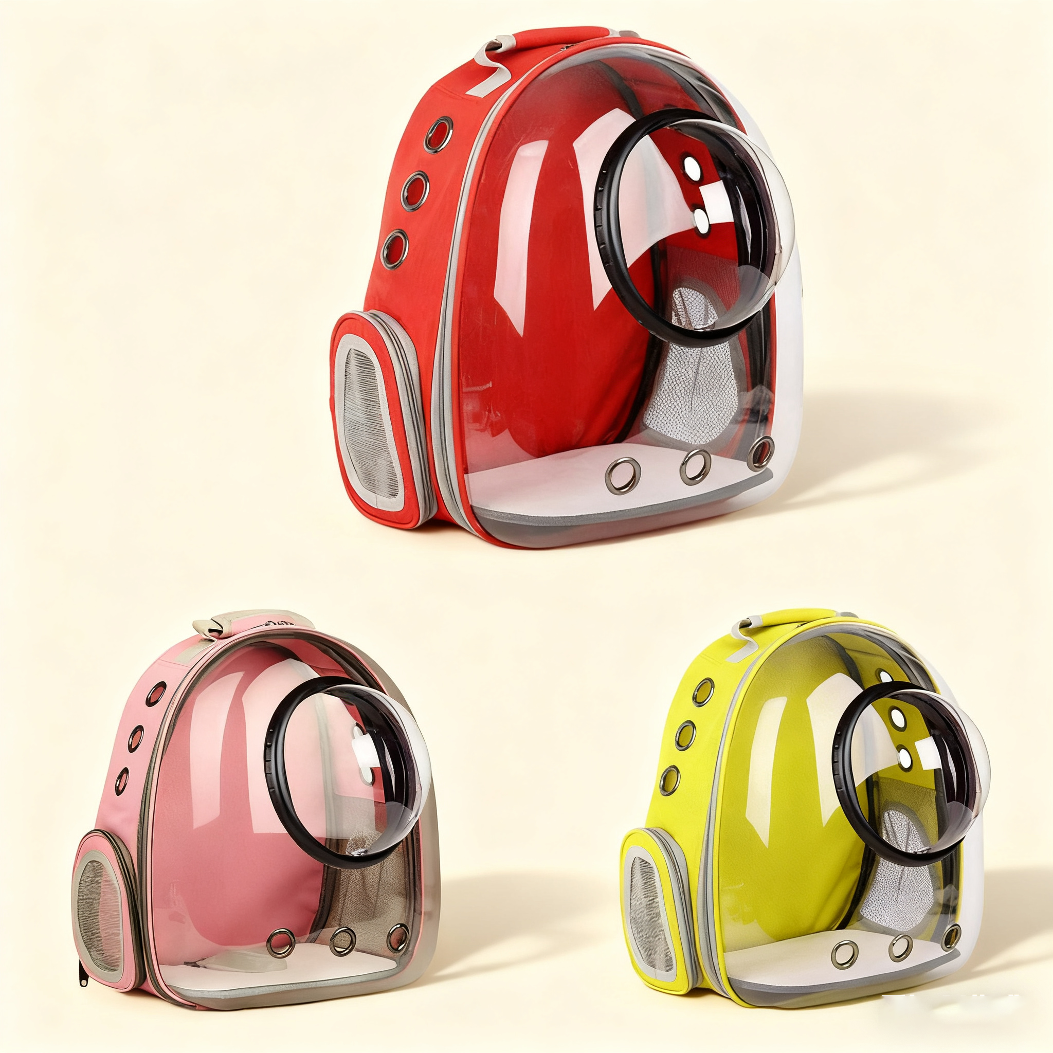 Clear Dome Pet Backpack Carrier for Cats & Dog_CWMM6030