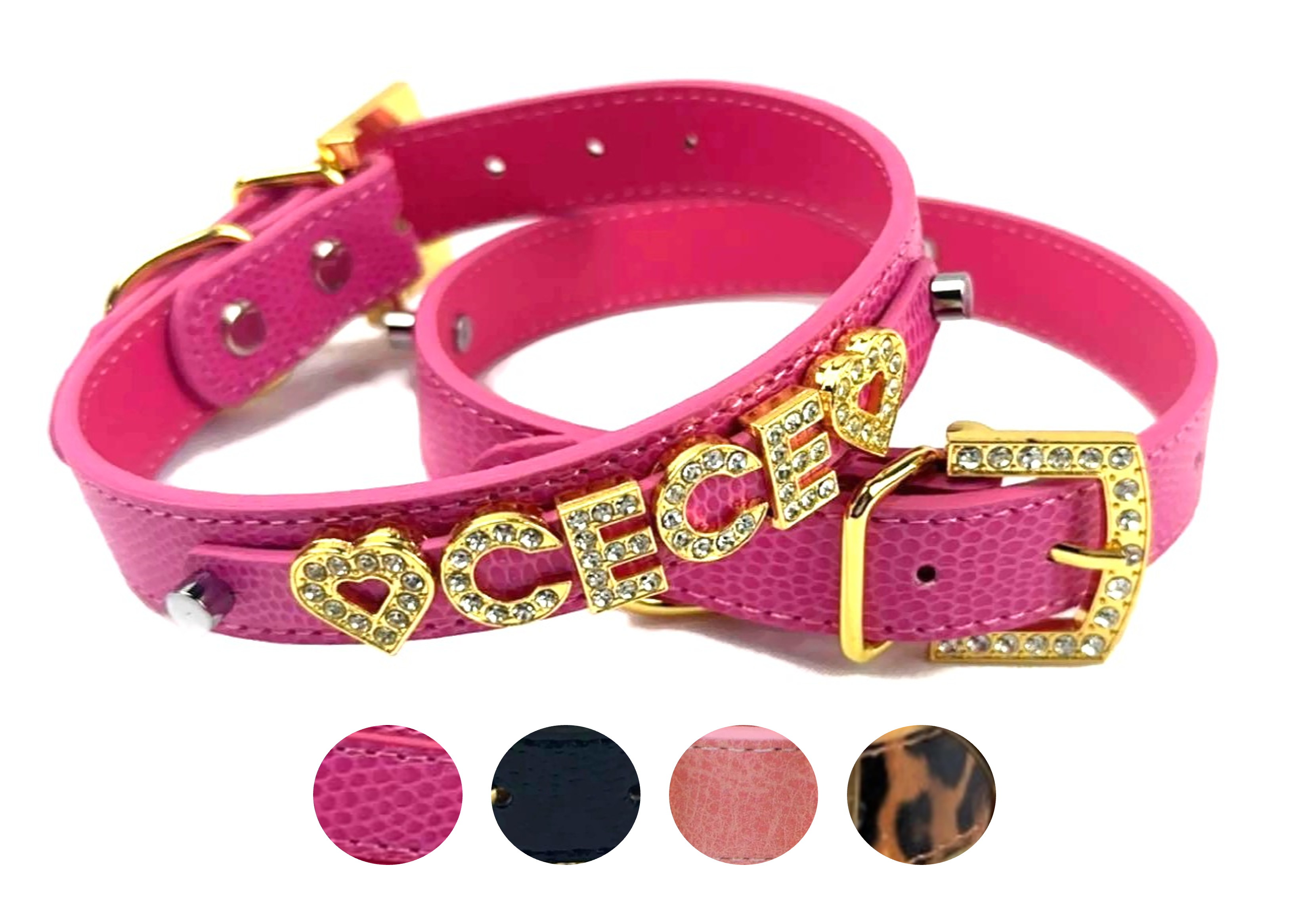 Personalized Pet Collar | Gold Luxe - 6 color choices House of FurBaby