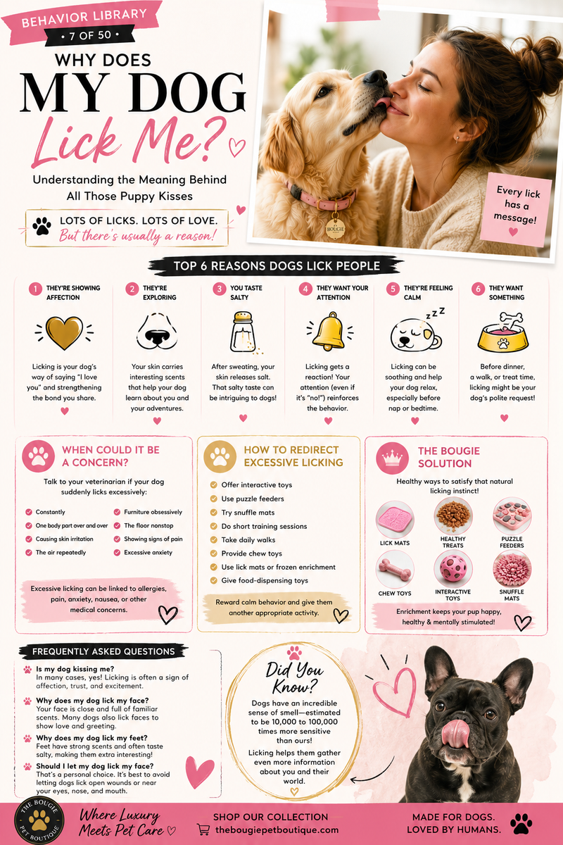 Why Does My Dog Lick Me? Understanding the Meaning Behind All Those Puppy Kisses