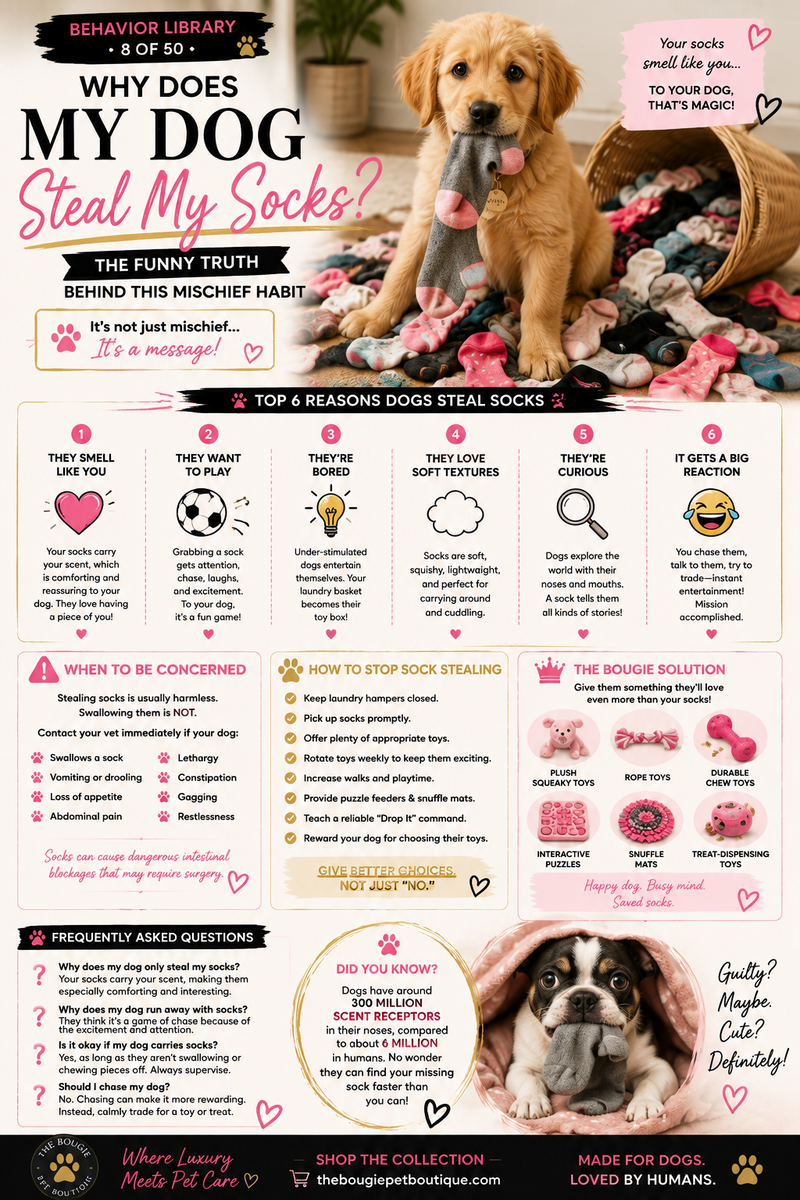Why Does My Dog Steal My Socks? The Funny Truth Behind This Mischievous Habit