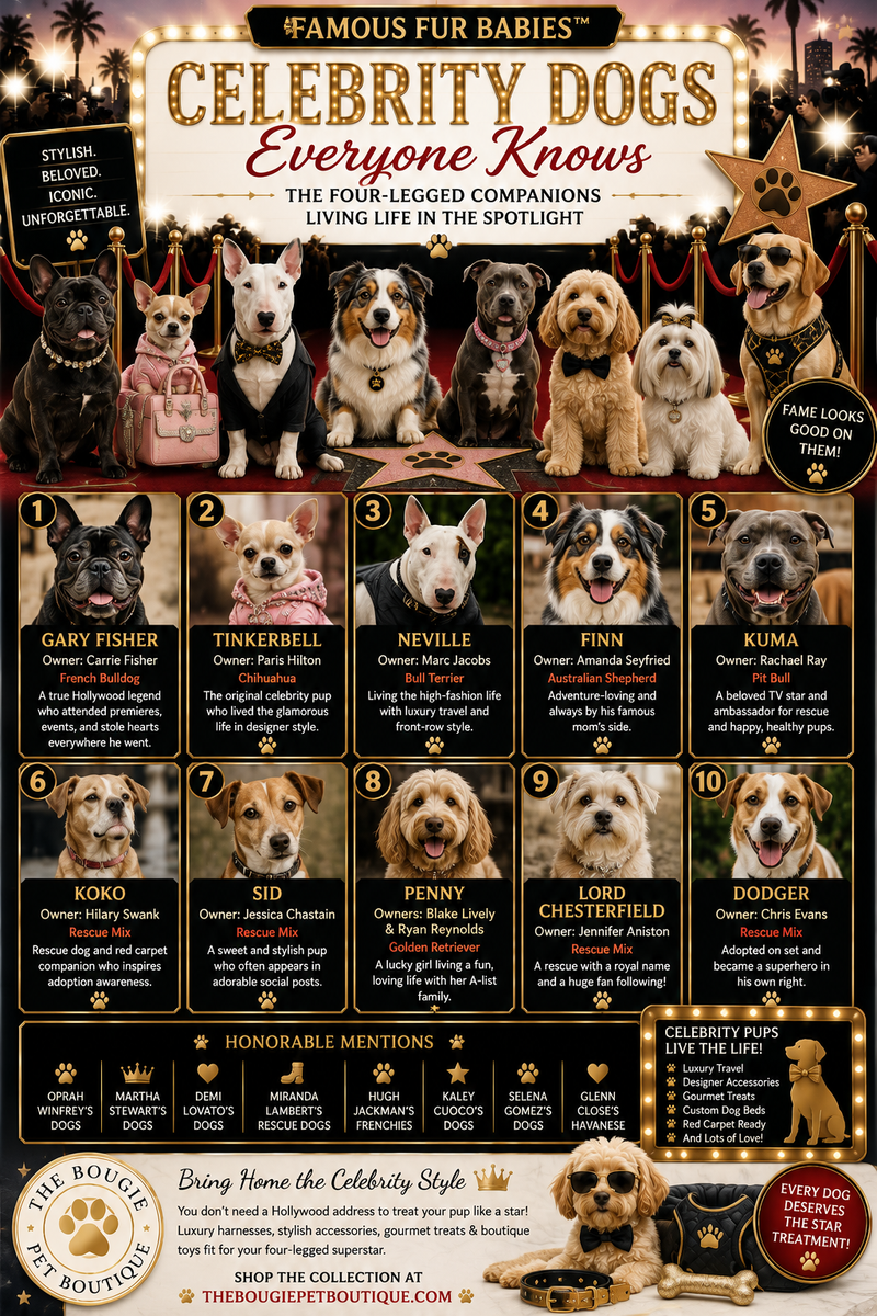 Celebrity Dogs Everyone Knows