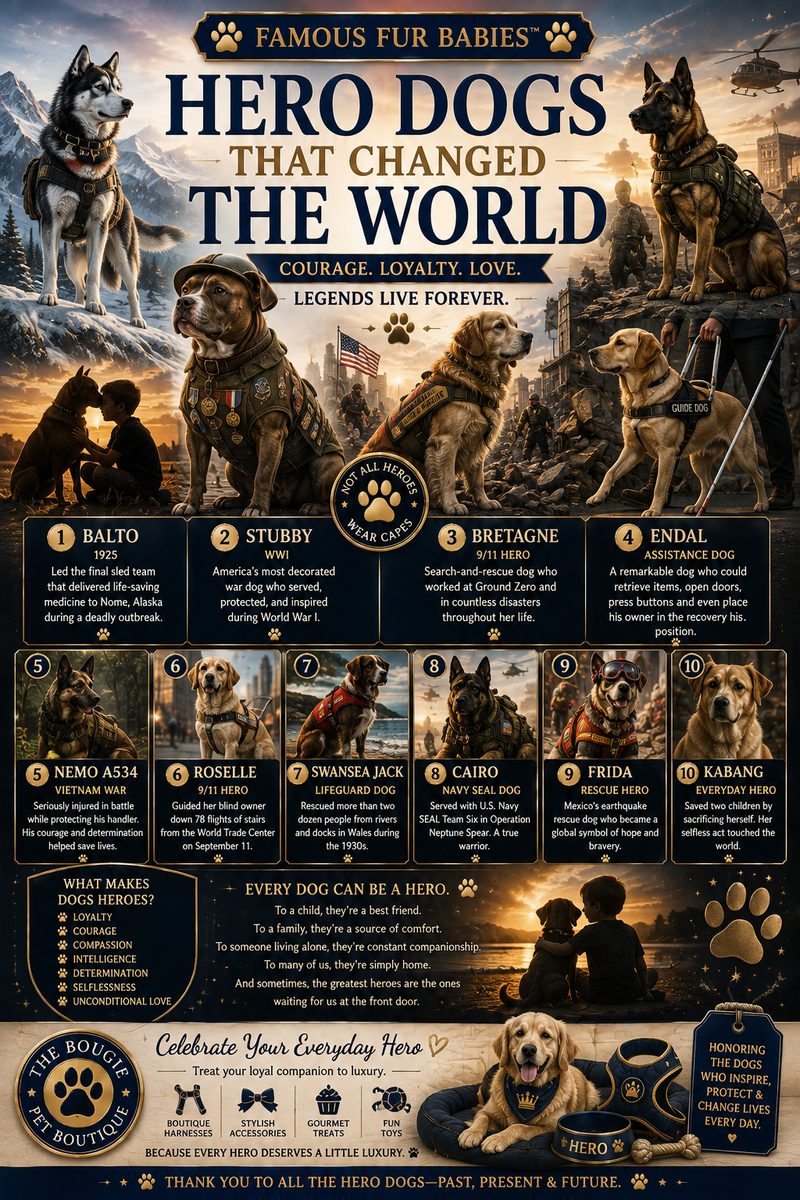 Hero Dogs That Changed the World