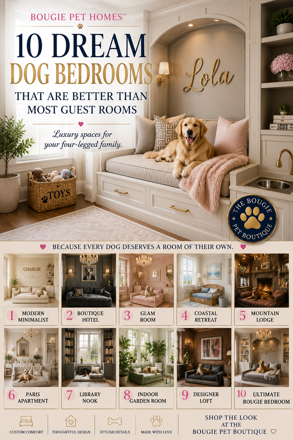 10 Dream Dog Bedrooms That Are Better Than Most Guest Rooms