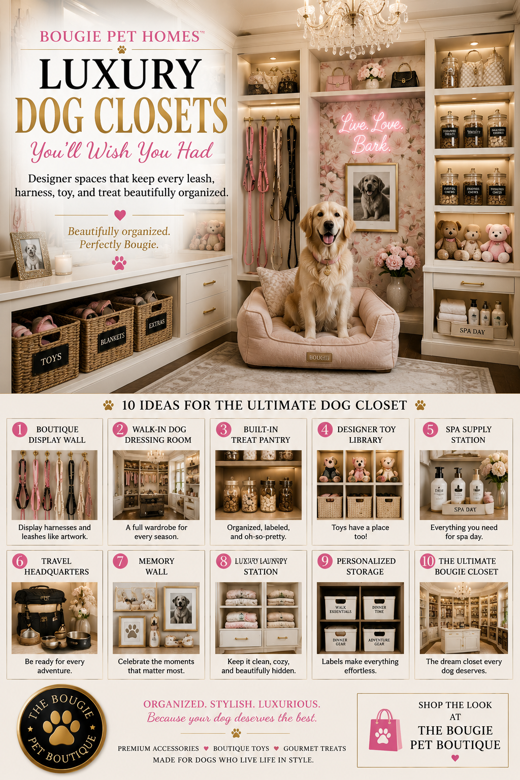 Luxury Dog Closets You'll Wish You Had