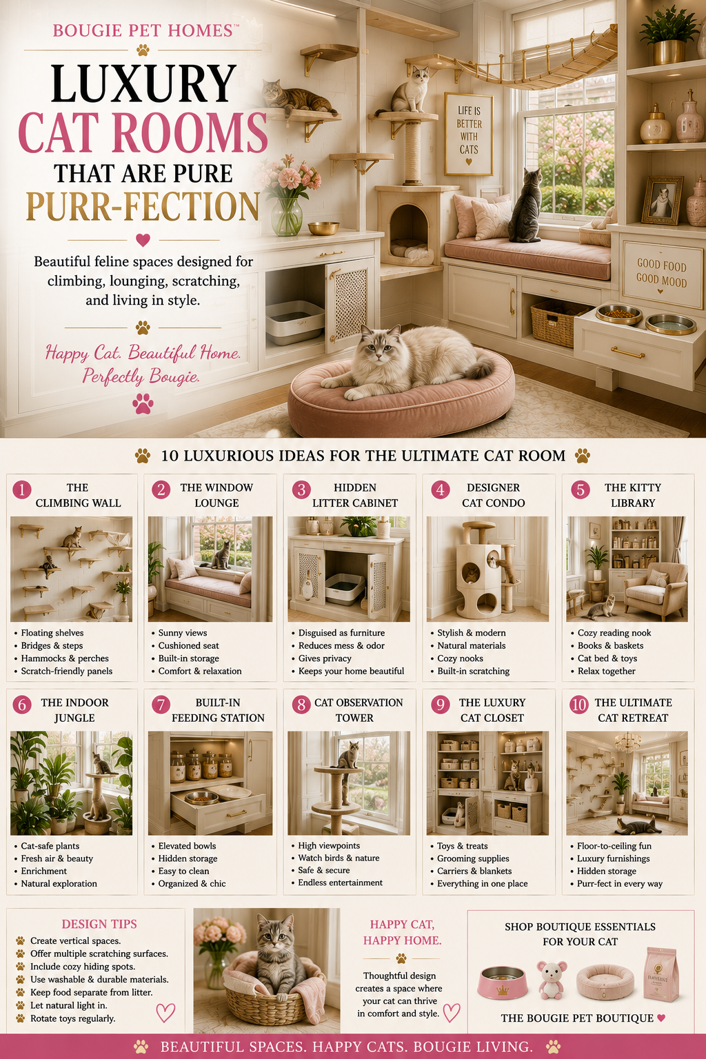 Luxury Cat Rooms That Are Pure Purr-fection