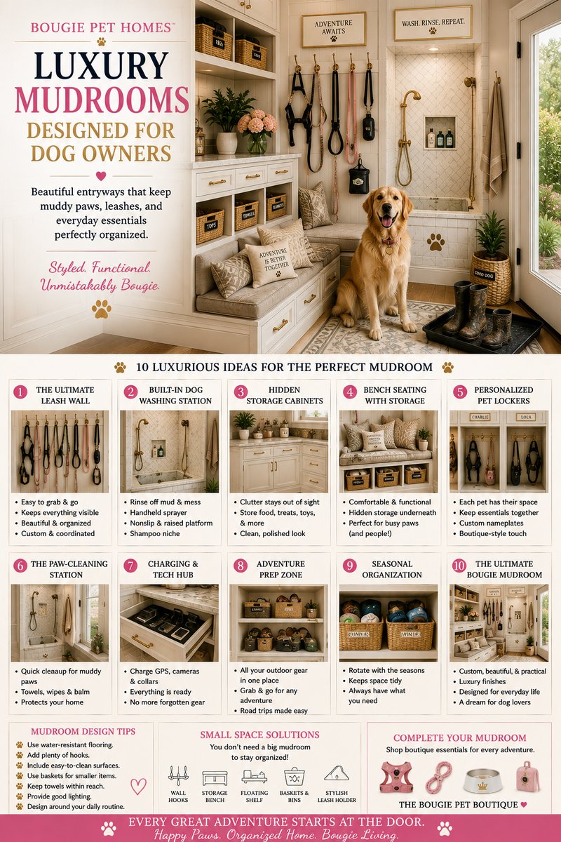 Luxury Mudrooms Designed for Dog Owners