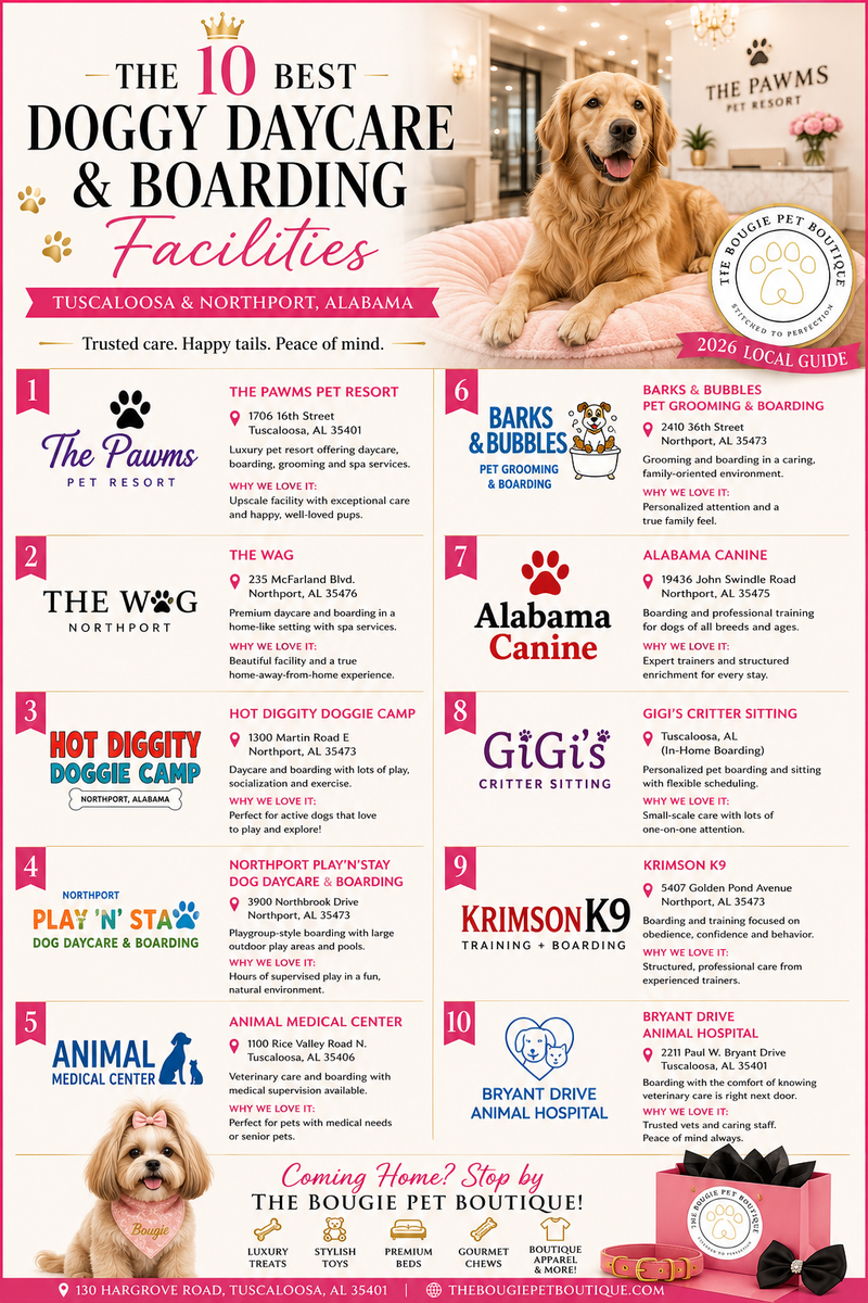 The 10 Best Doggy Daycare & Boarding Facilities in Tuscaloosa & Northport, Alabama (2026 Guide)