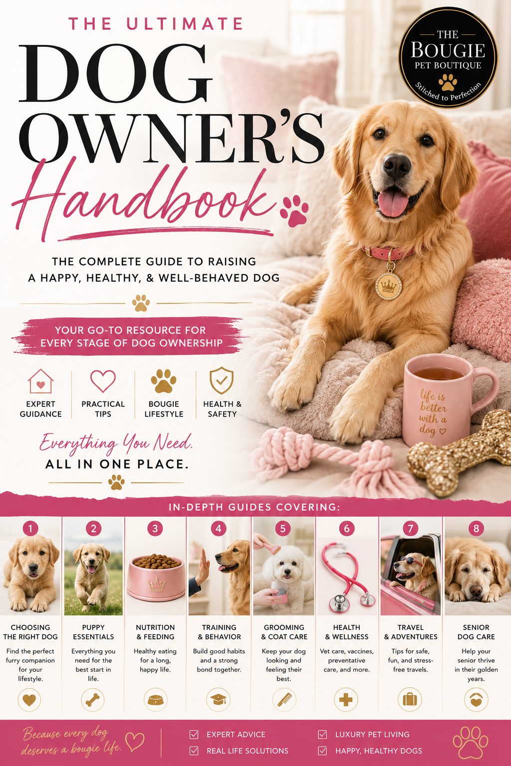 The Bougie Blueprint™ for Dog Owners: The Ultimate Dog Owner's Handbook