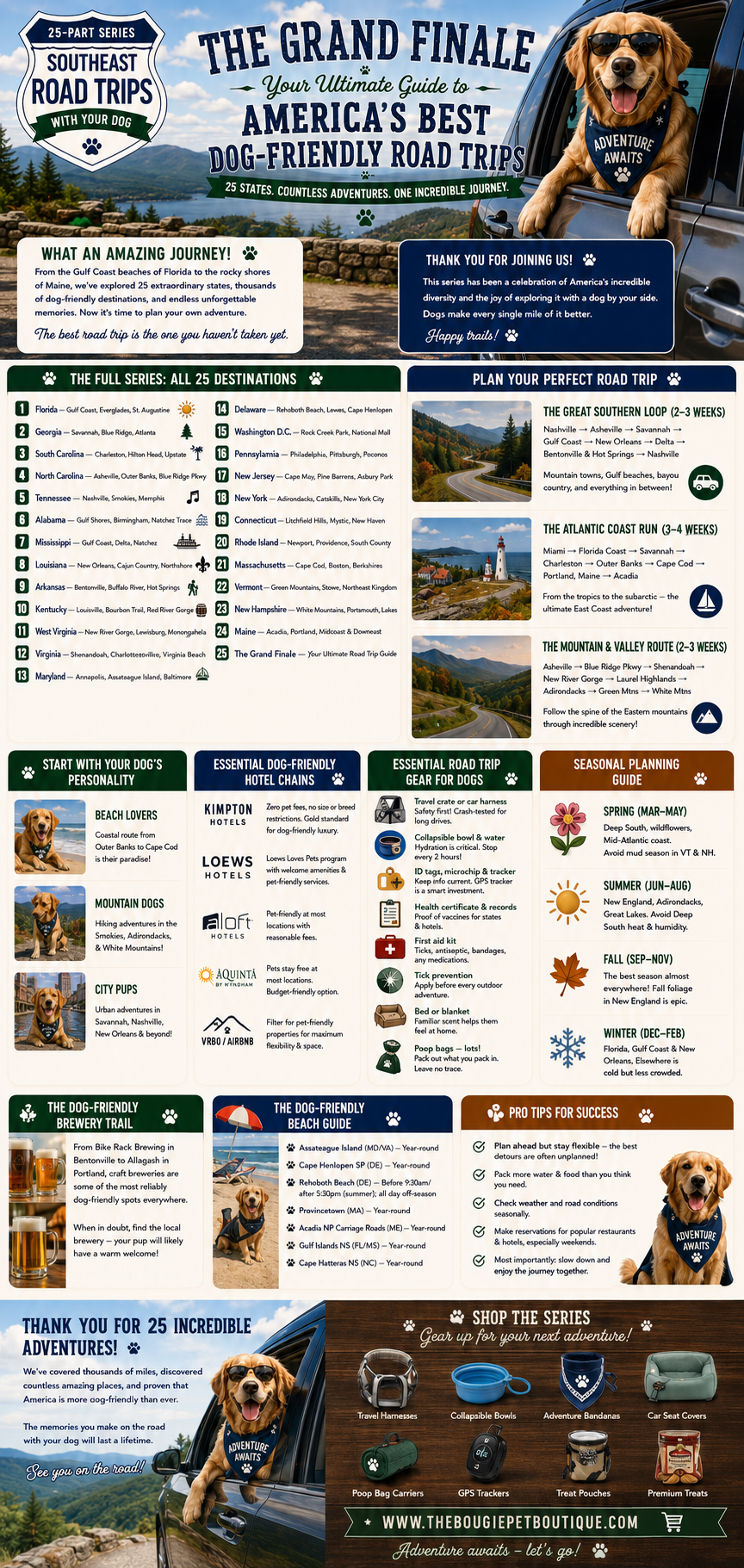 25 Dog-Friendly Road Trips in the Southeast: The Ultimate Planning Guide (Part 25)