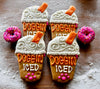 DOGGIN’ ICED coffee dog treats YumYum4DOGS
