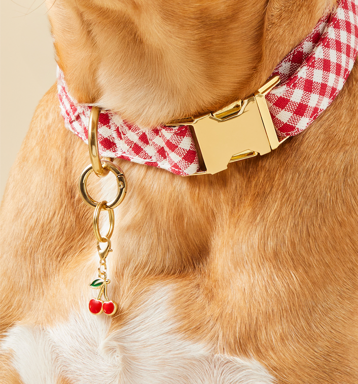 Cherries Collar Charm - The Bougie Pet Boutique