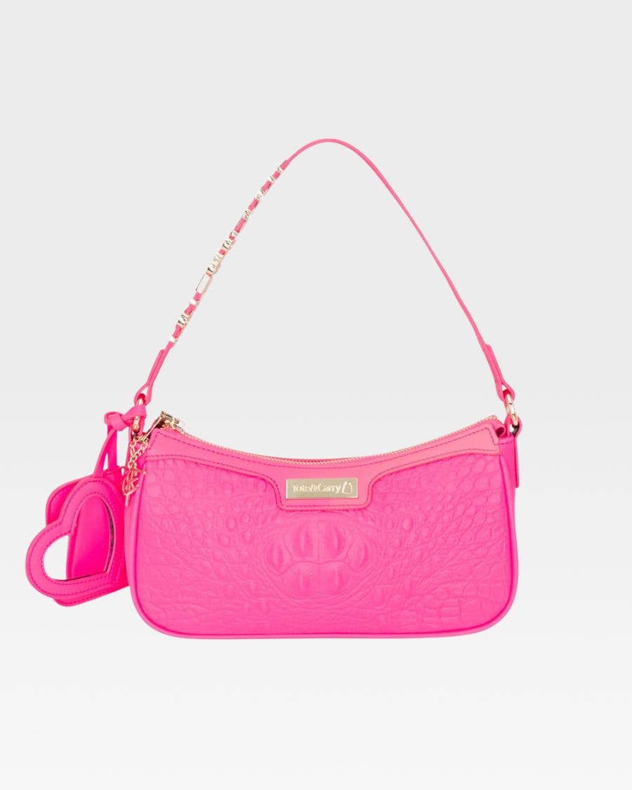 Brick Shoulder Bag in Neon Pink - The Bougie Pet Boutique