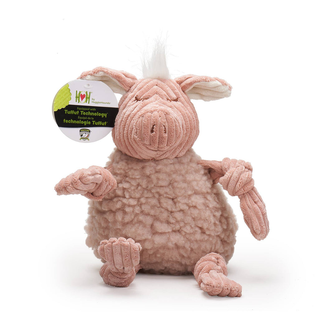 Penelope Pig HuggleFleece® FlufferKnottie™ Plush Dog Toy HuggleGroup
