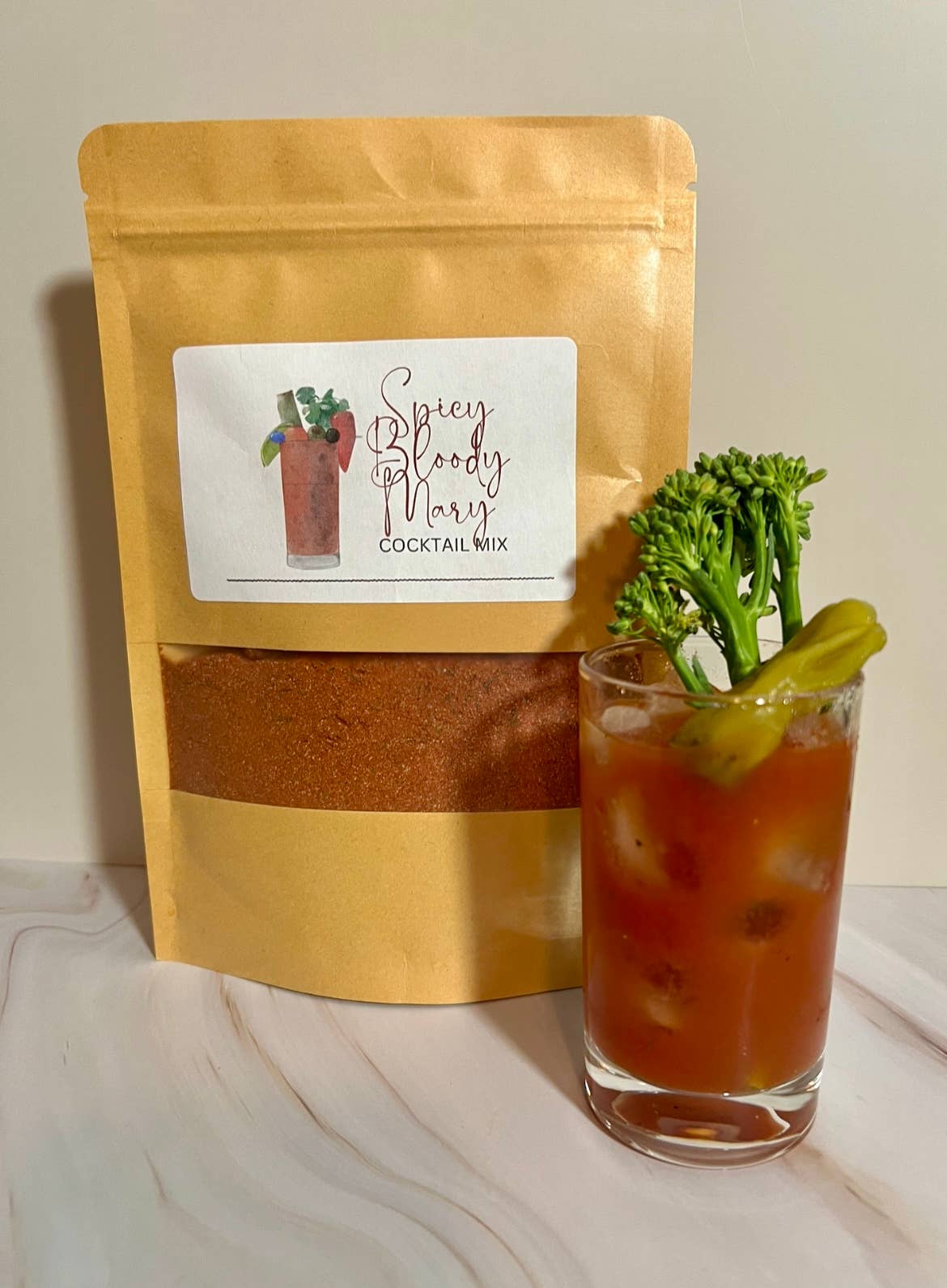 Spicy Bloody Mary Mix Bag Mixology