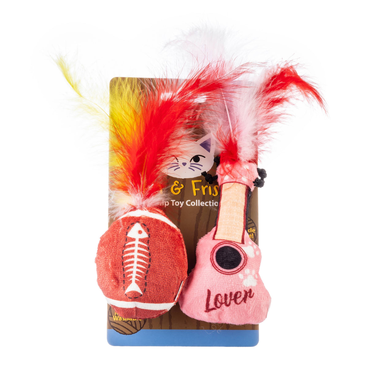 Kitty Eras Tour Catnip Cat Toy with Feathers Haute Diggity Dog