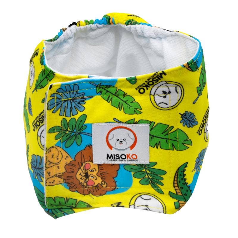 Reusable Male Dog Belly Bands – 3 Pack, Leakproof & Ultra Absorbent KIKA USA