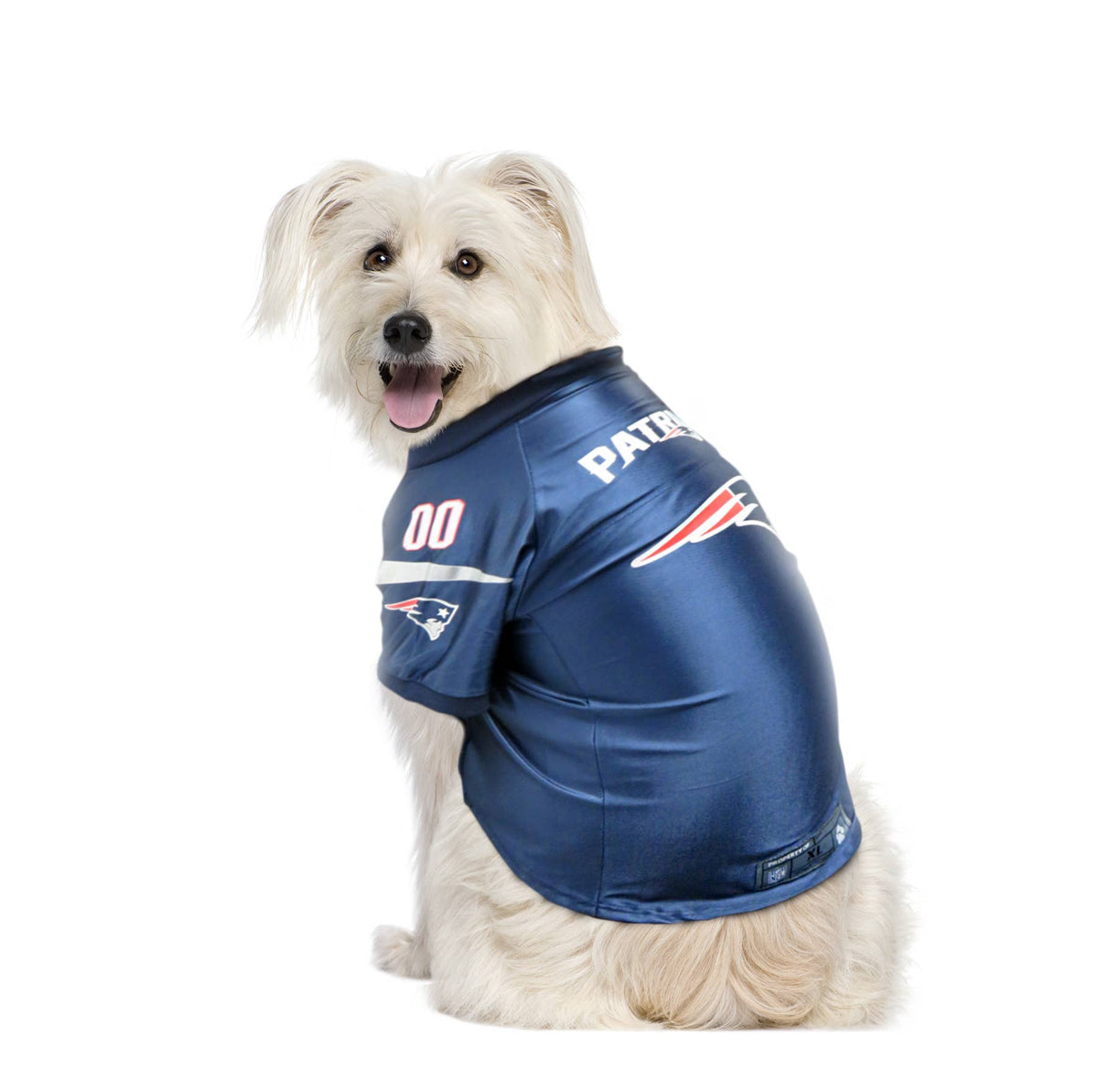 NFL New England Patriots Pet Premium Jersey Little Earth Productions