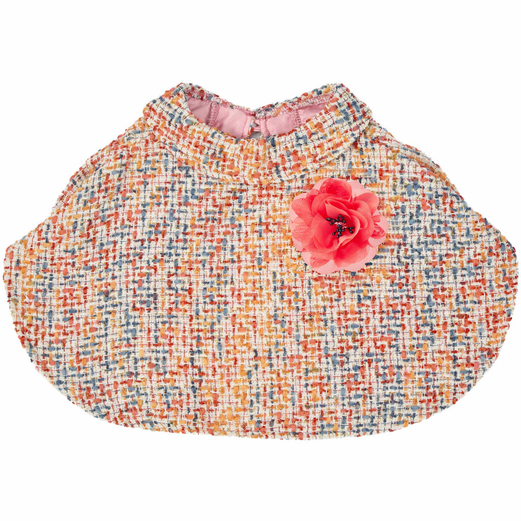 All-weather Dog Poncho with Flower - The Bougie Pet Boutique