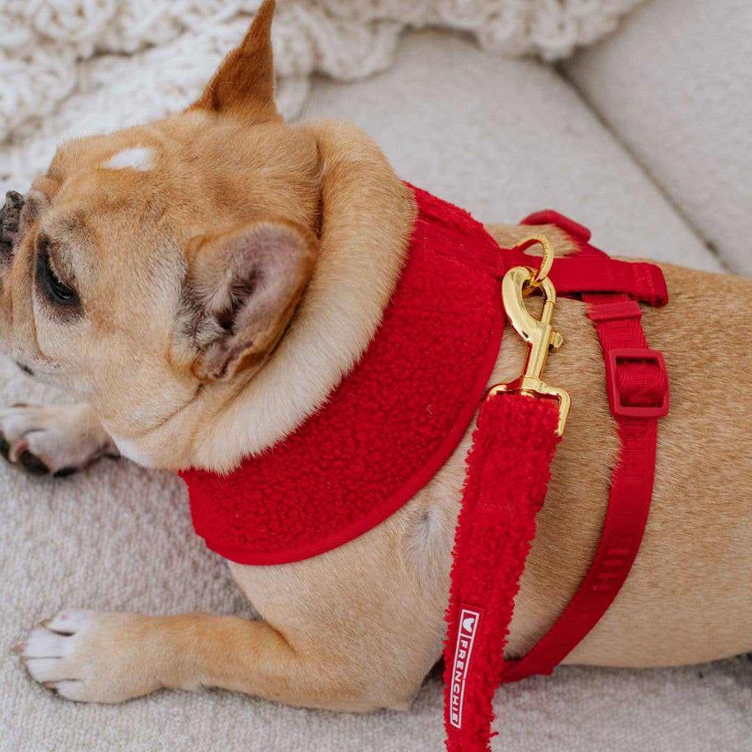 Frenchie Duo Reversible Harness - Teddy Red