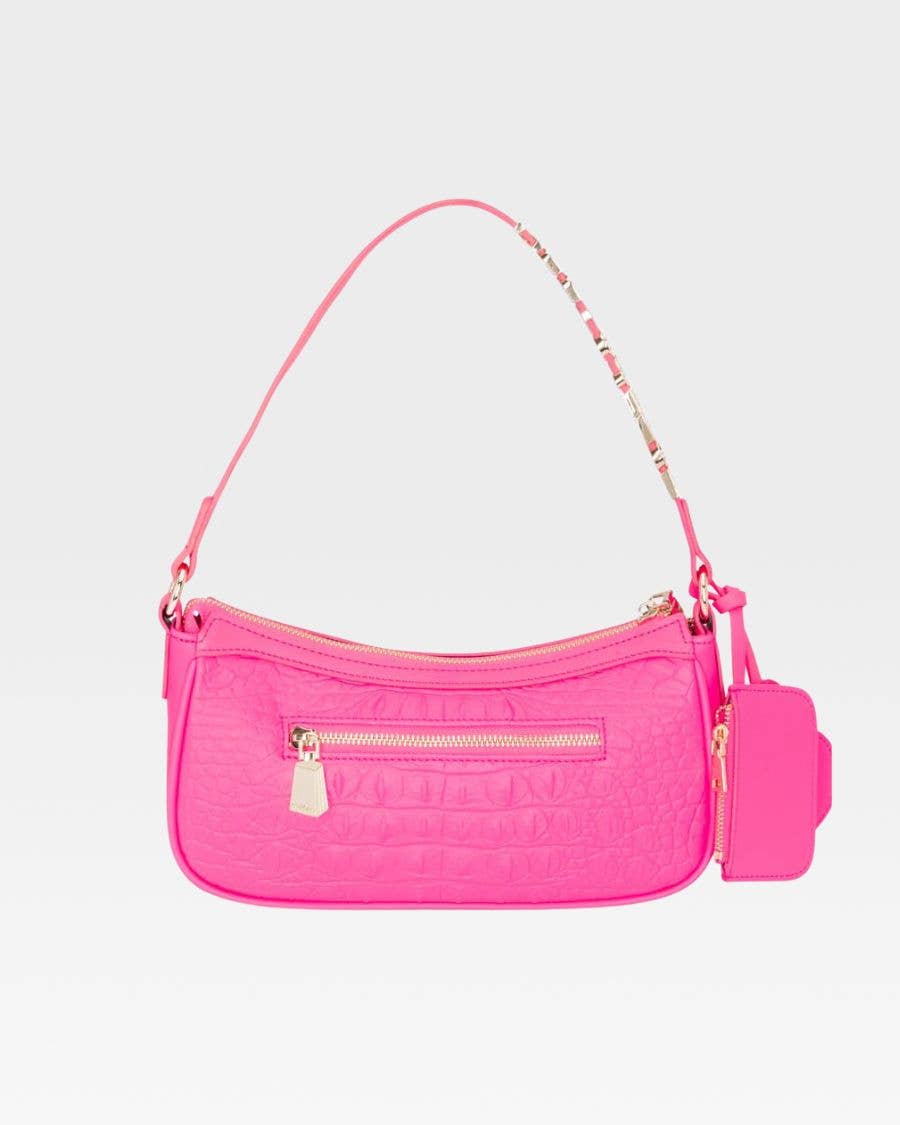 Brick Shoulder Bag in Neon Pink - The Bougie Pet Boutique
