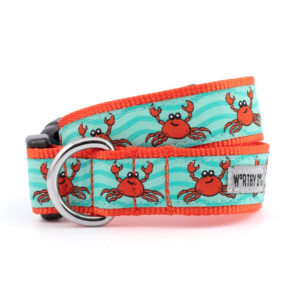 Crabs Collar - The Bougie Pet Boutique