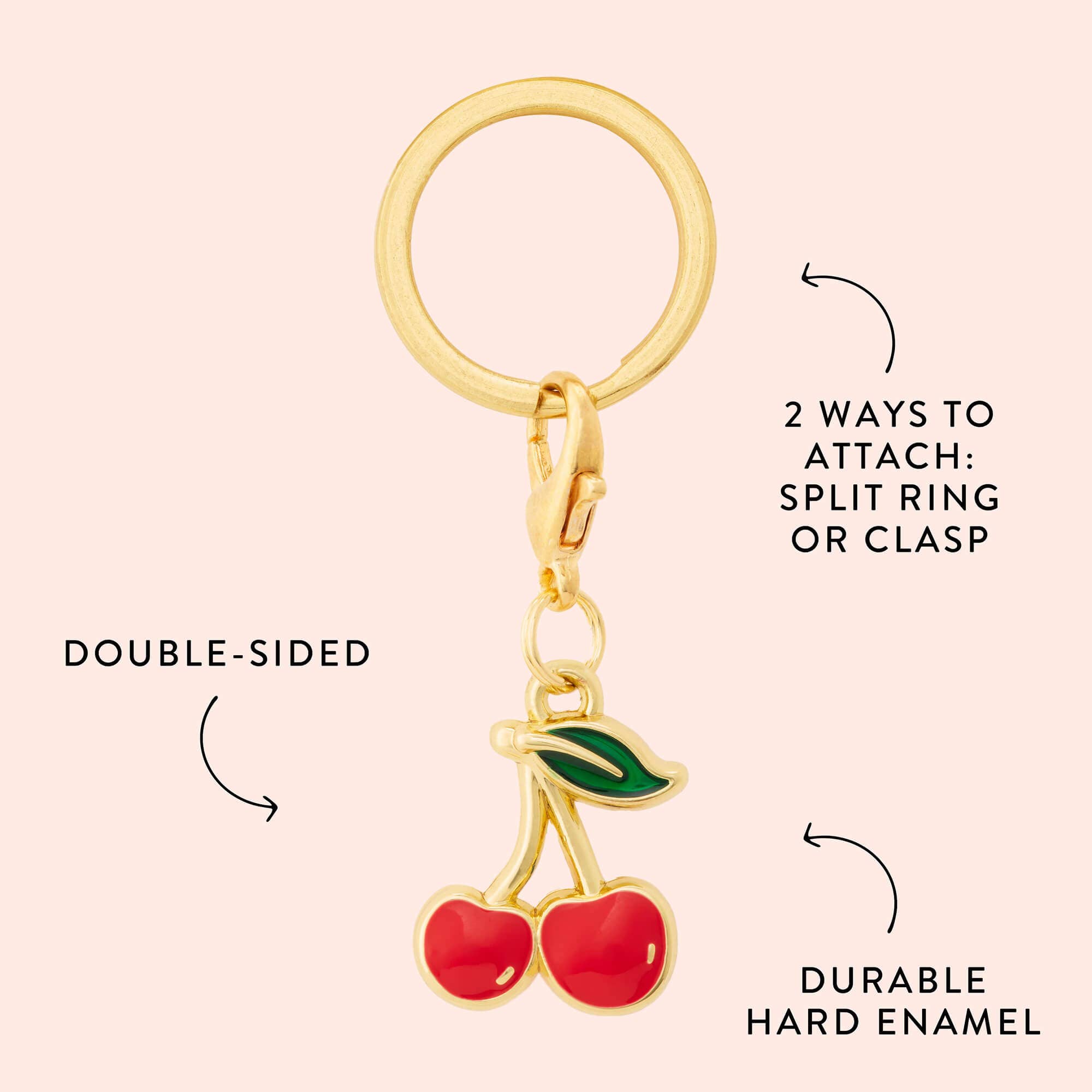 Cherries Collar Charm - The Bougie Pet Boutique